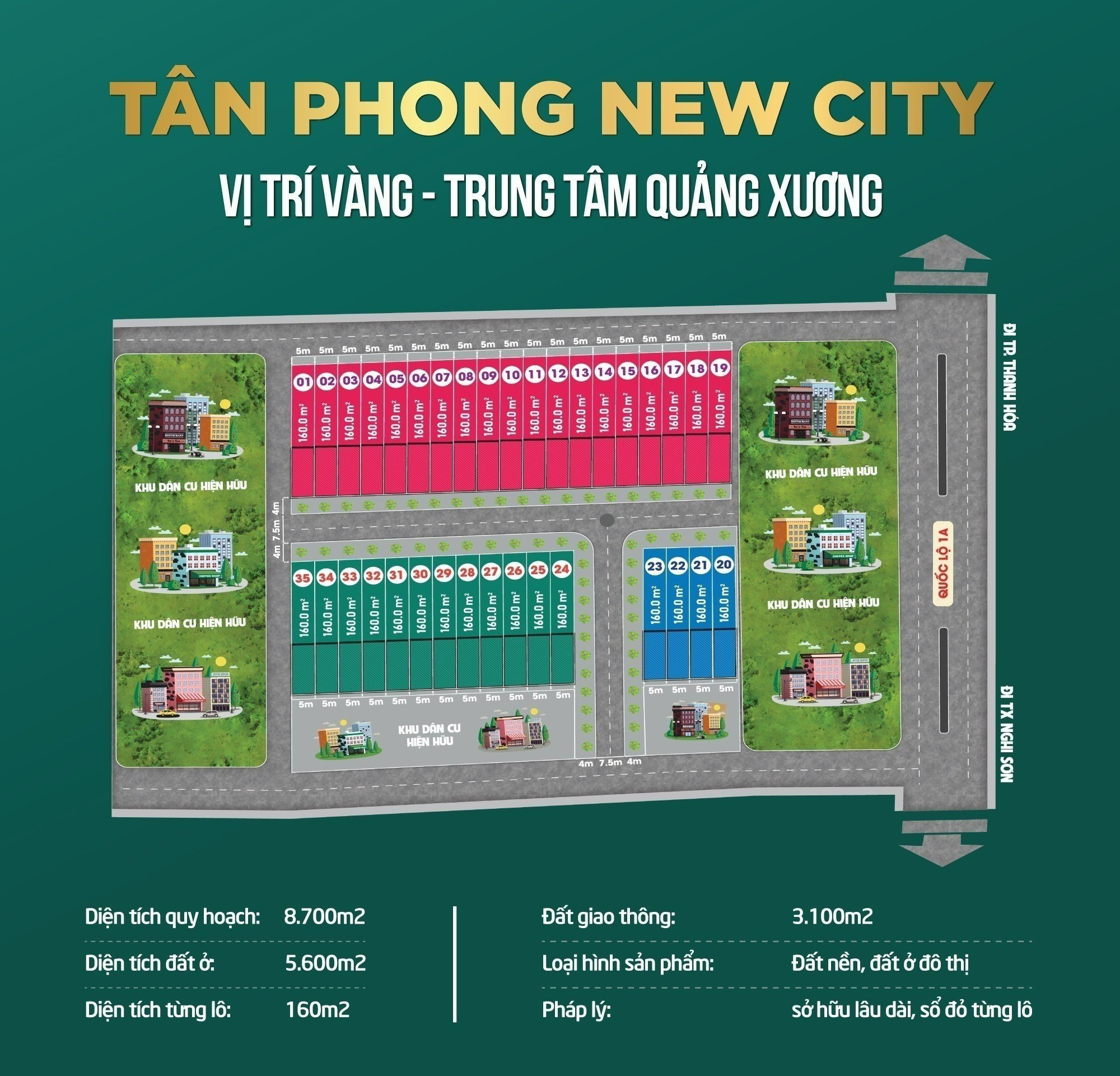 Cần tiền nên bán gấp lô đất giá rẻ tại Thị trấn Tân Phong, Quảng Xương 6