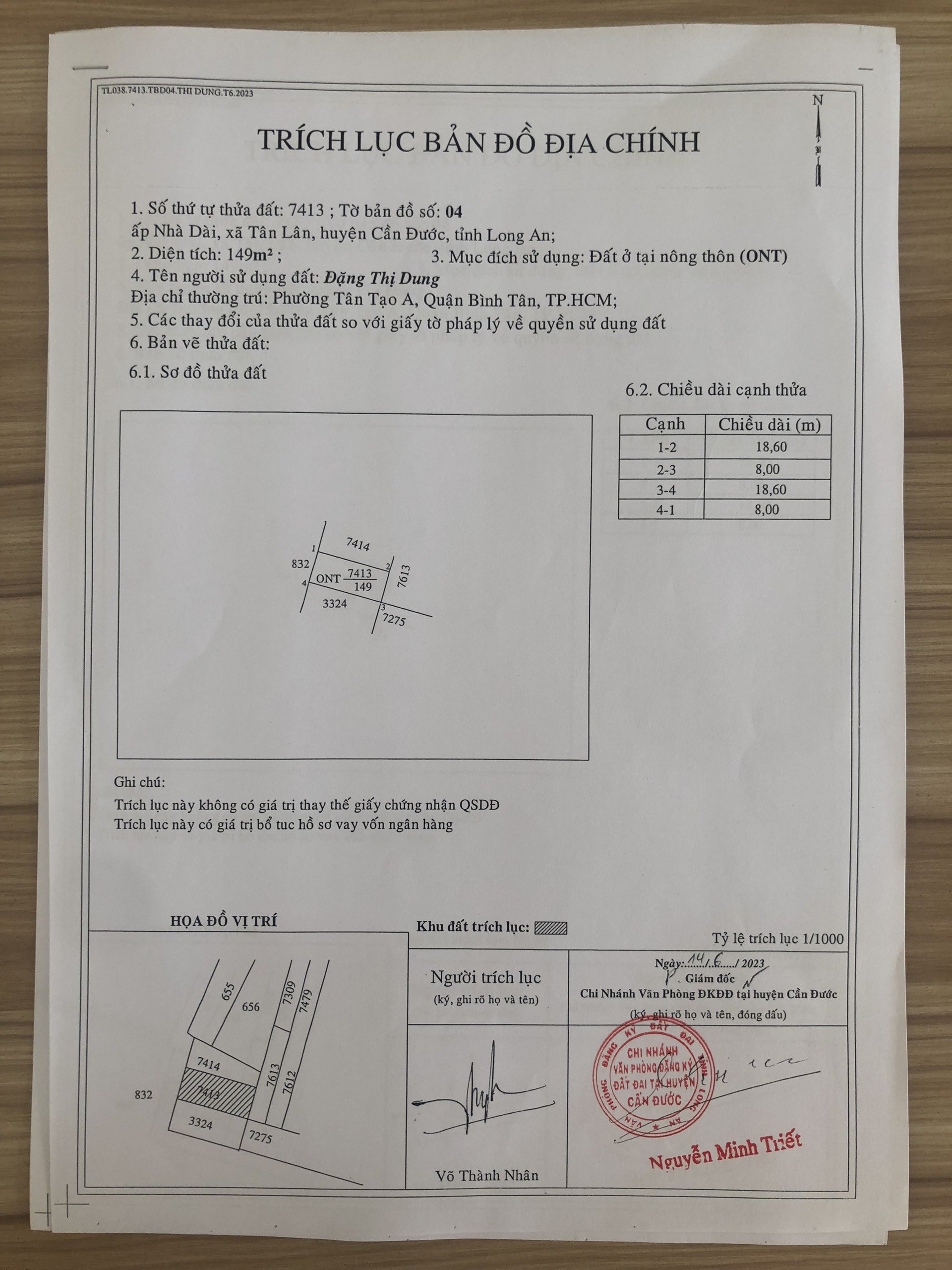 Chủ kẹt bán gấp lô góc 2 mt đường 150m2 kdc Tân Lân giá rẻ đầu tư mua ngay giá ưu đãi 4