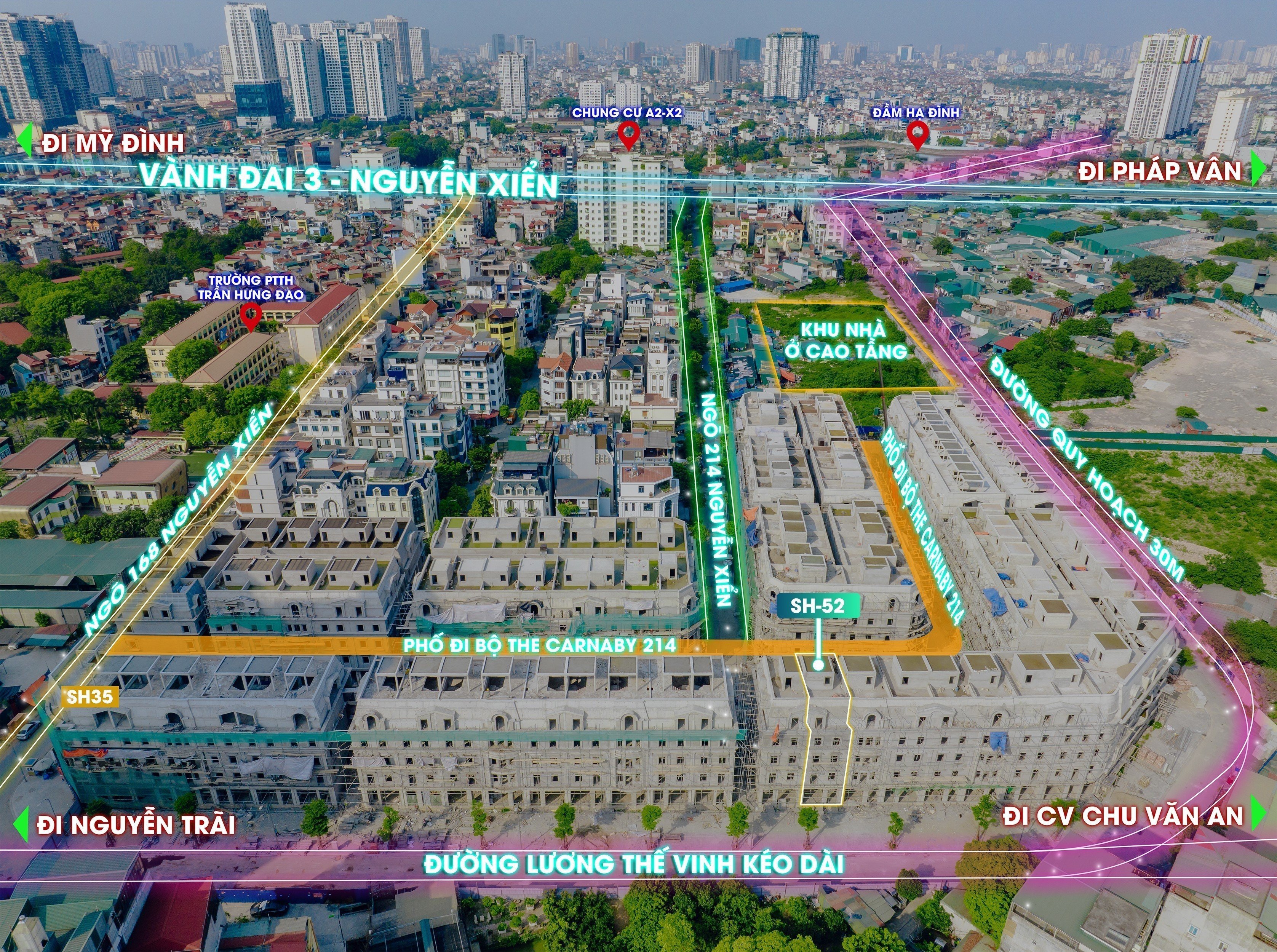 Cần bán Nhà mặt tiền dự án Khu đô thị mới Hạ Đình, Diện tích 116m², Giá 35.8 tỷ 5