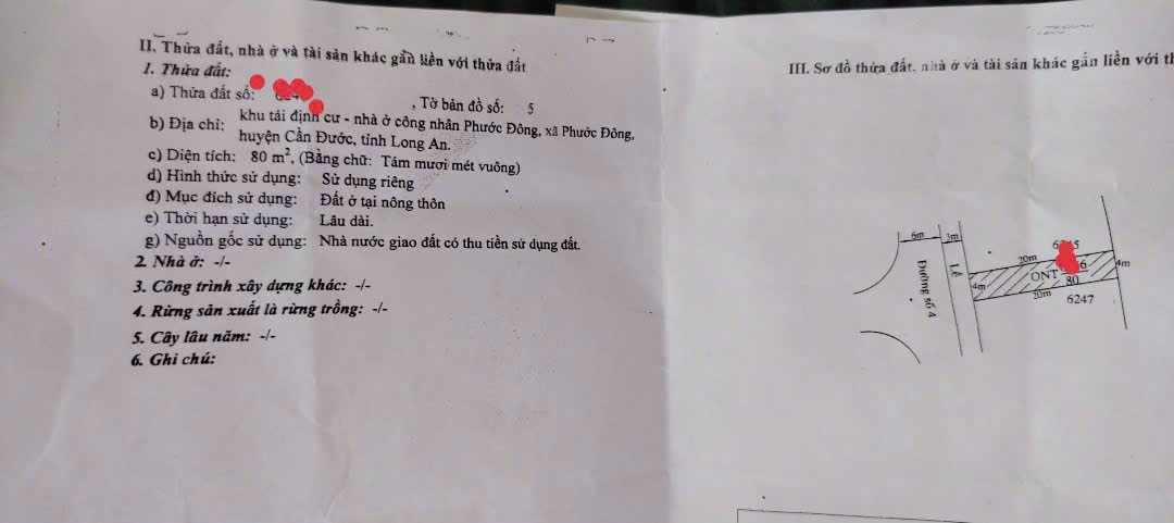 Nền ngộp 80m2 khu tđc Phước Đông giá bao lời khi sở hữu chỉ 650tr 3