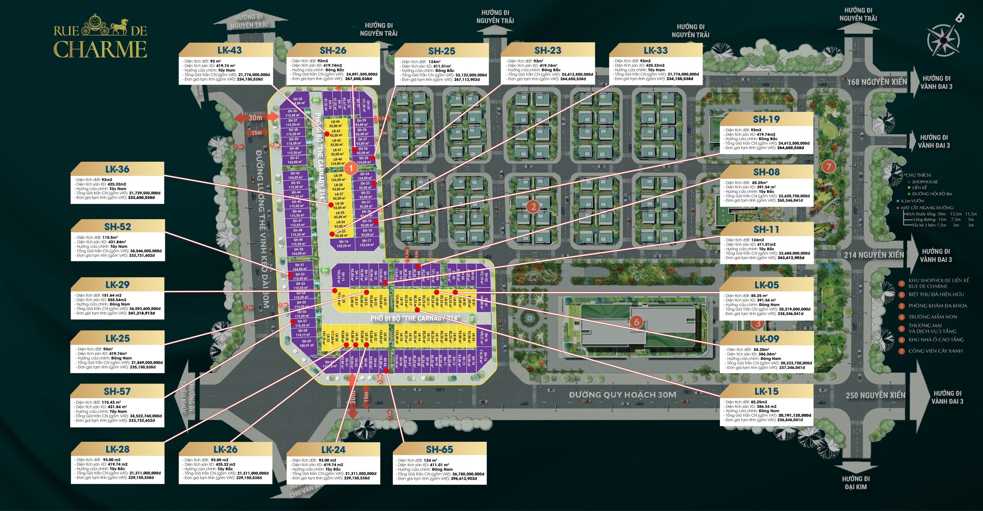 Cần bán Biệt thự dự án Imperia Garden, Diện tích 152m², Giá 035 Tỷ 5