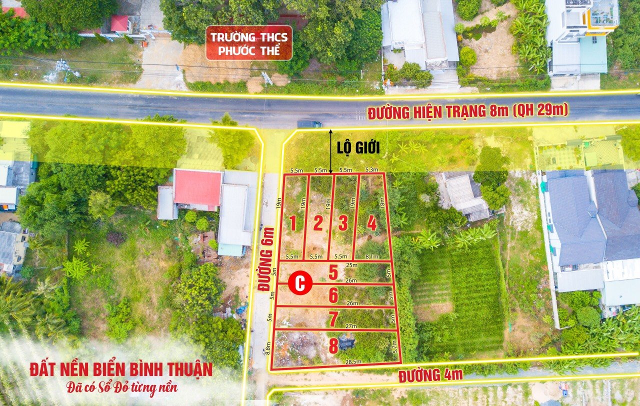 Cần bán Đất đường Quốc lộ 1A, Xã Phước Thể, Diện tích 104m², Giá 1.445.000.000 Tỷ