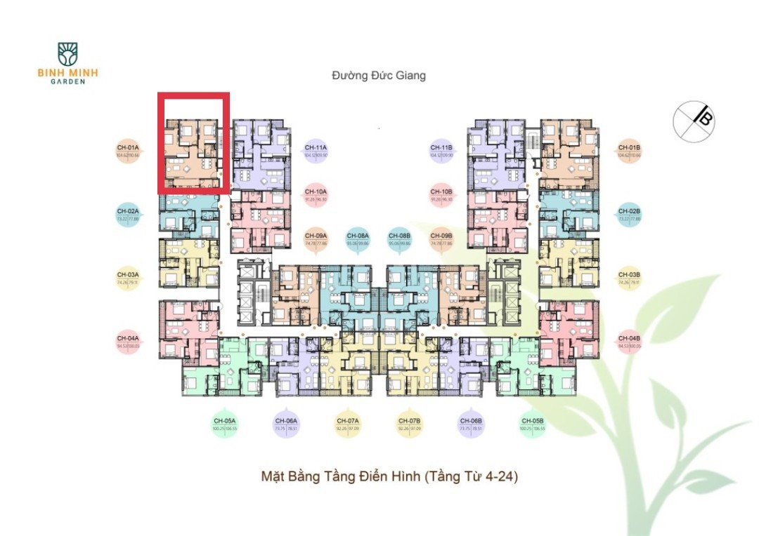 "Bình Minh Garden - Căn hộ 3PN, 104.62m2 - Giá cực hấp dẫn, không thể bỏ qua!" 6