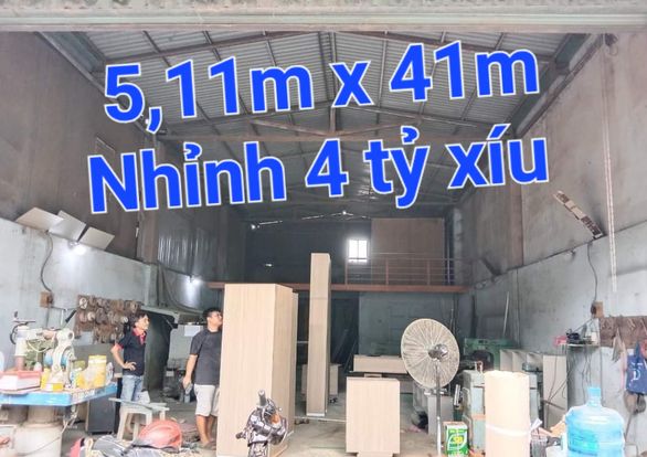 Xưởng - 5,15m x 41m có 4 tỷ Nhị Bình Hóc Môn TPHCM bán Gấp 4