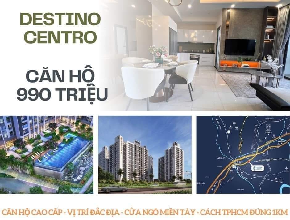 Cần bán Biệt thự dự án Destino Centro Bến Lức, Diện tích 44m², Giá 25 Triệu/m²