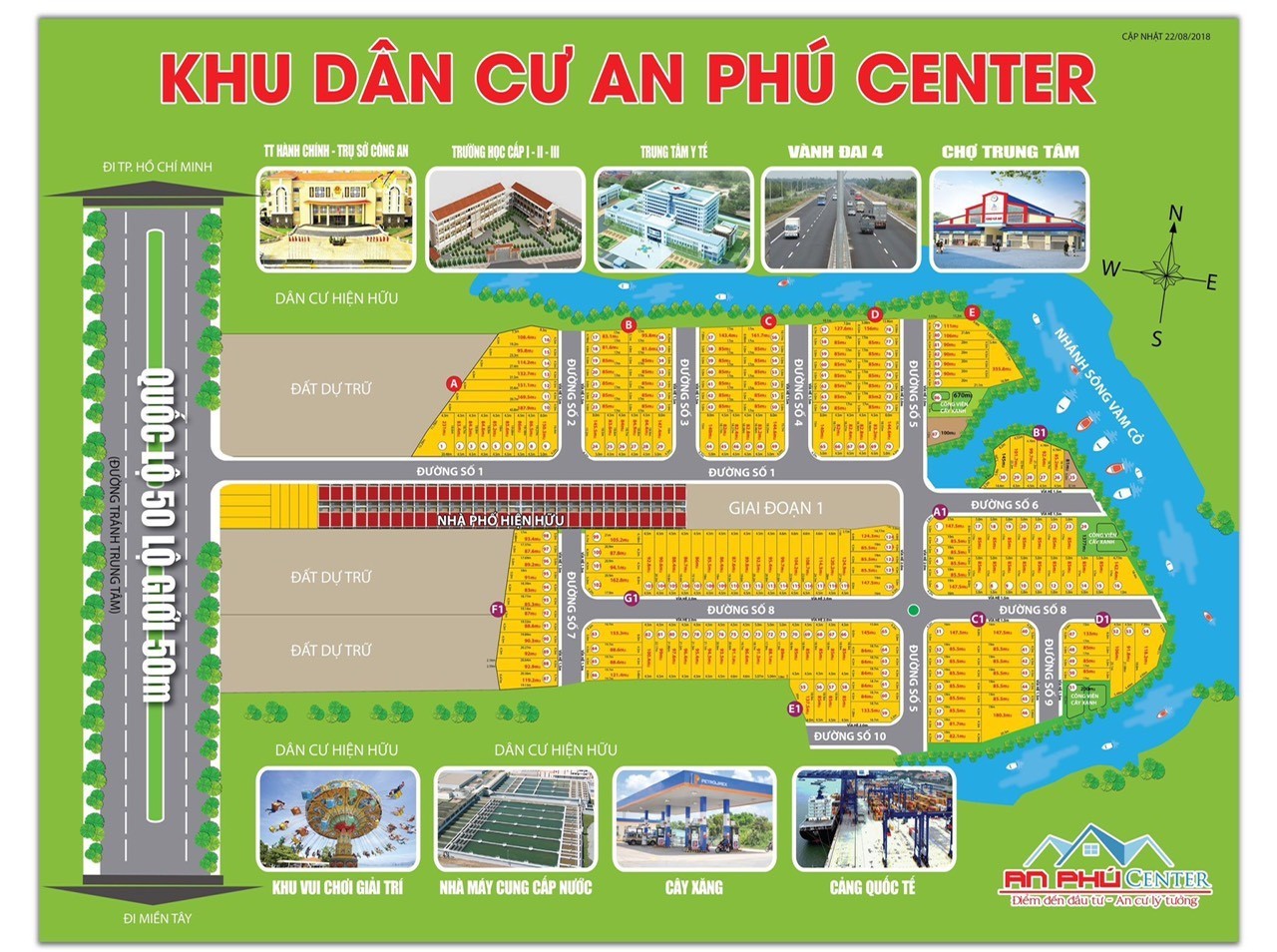 Lô đất đẹp 85m2 kdc An Phú Center giá rẻ 850tr mua kiếm lời 4