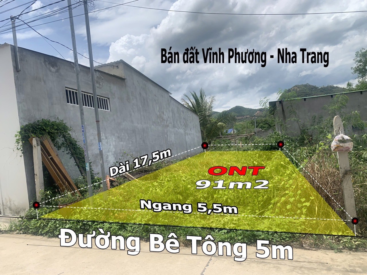 Cần bán Đất đường 1, Xã Vĩnh Phương, Diện tích 92m², Giá Thương lượng 3