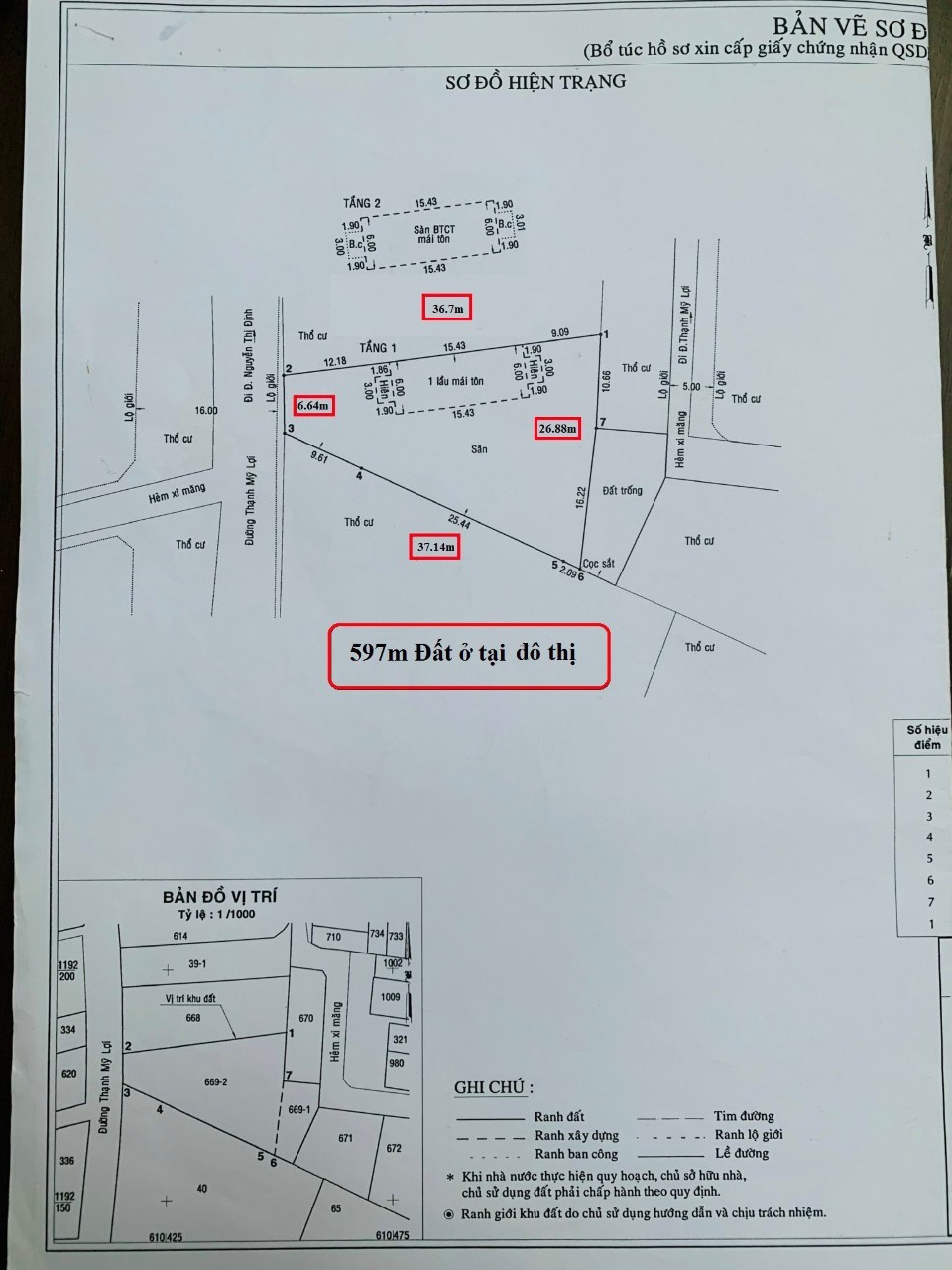 Cần bán Đất Phường Thạnh Mỹ Lợi, Quận 2, Diện tích 597m², Giá 35 Tỷ 4