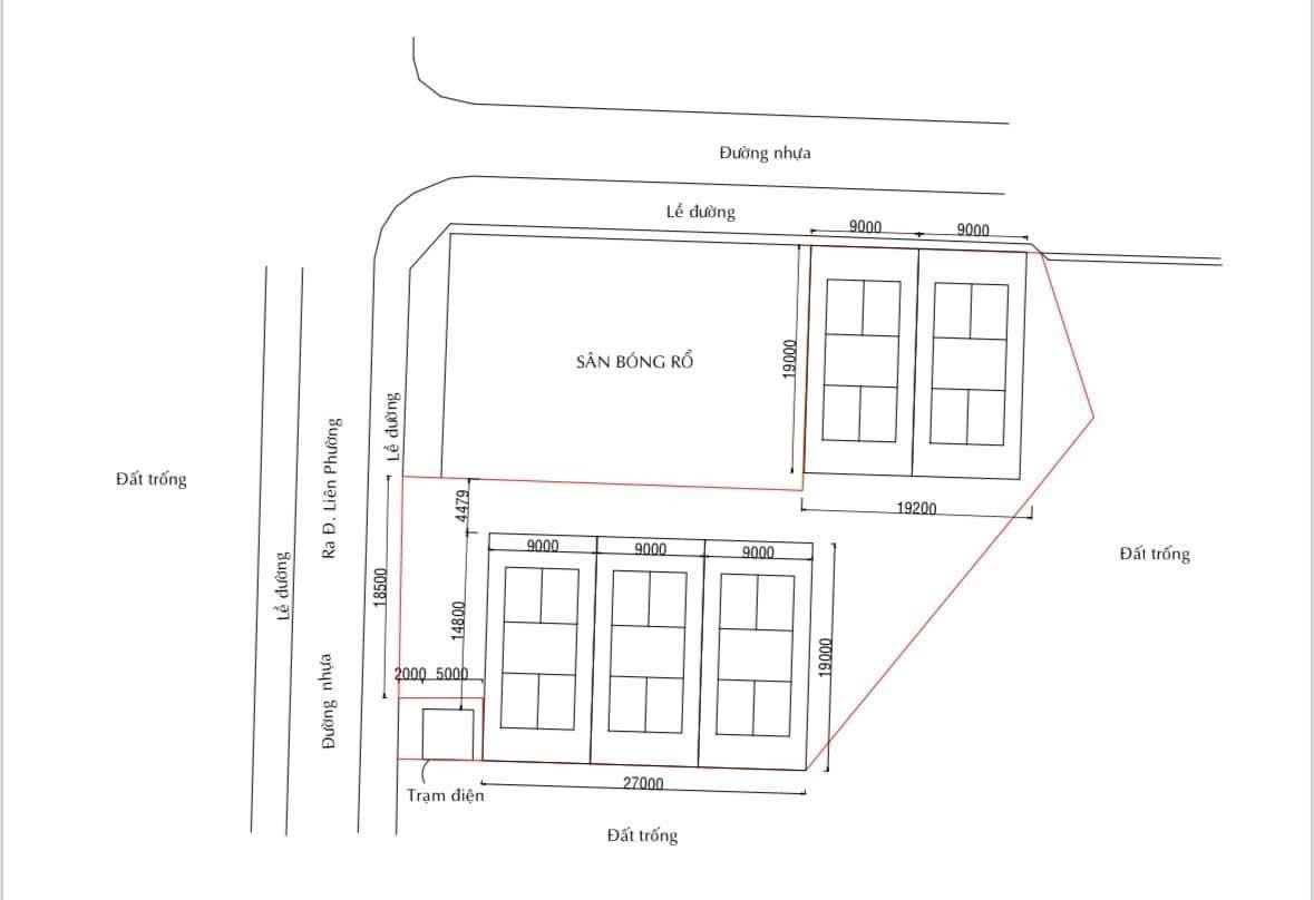 Cho thuê Đất Phường Phú Hữu, Quận 9, Diện tích 1800m², Giá 90 Triệu/tháng