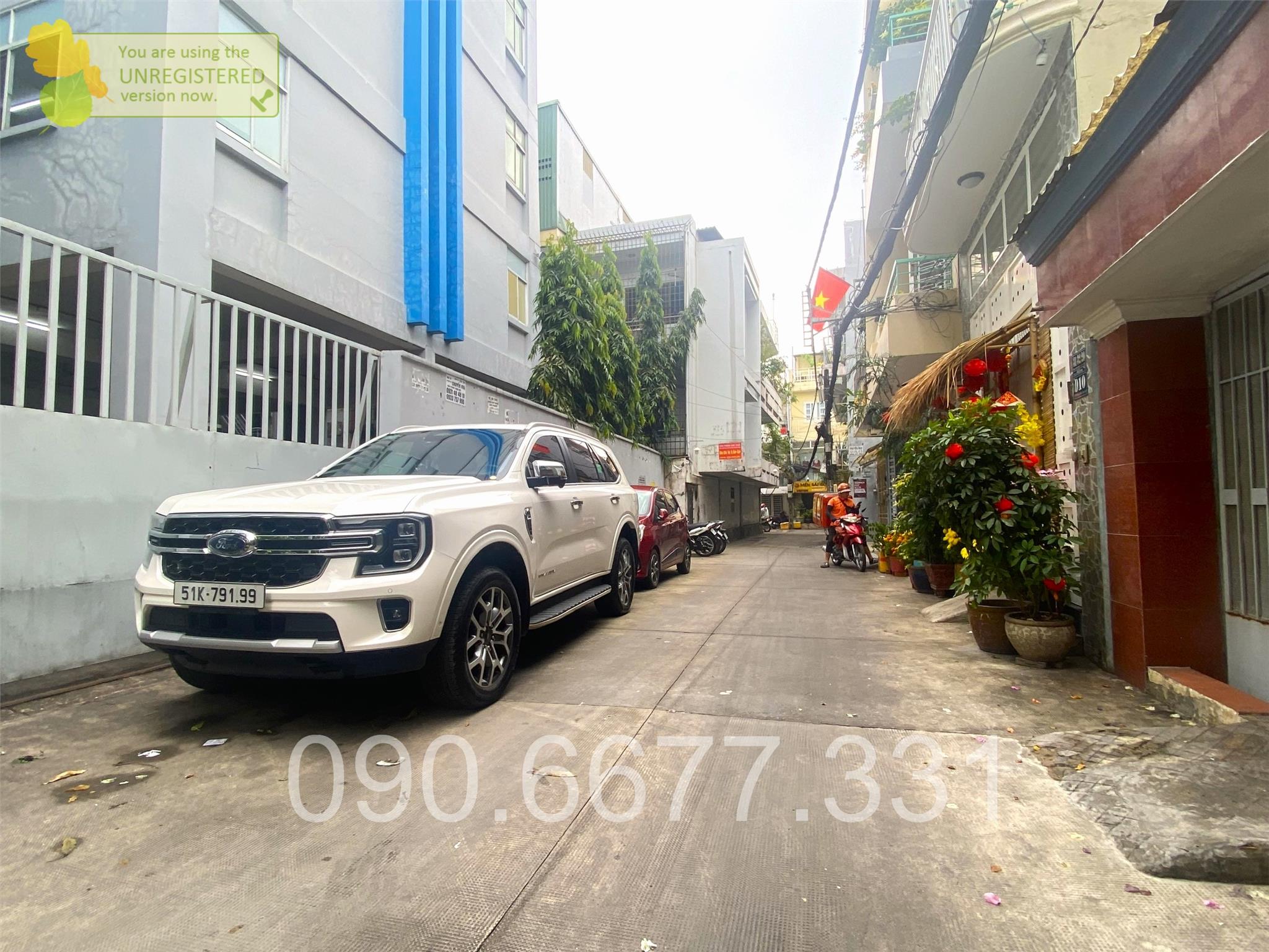 ‼Khu Hutech - 4 tầng vuông vức 5 phòng ngủ - hẻm 7.5m phân lô