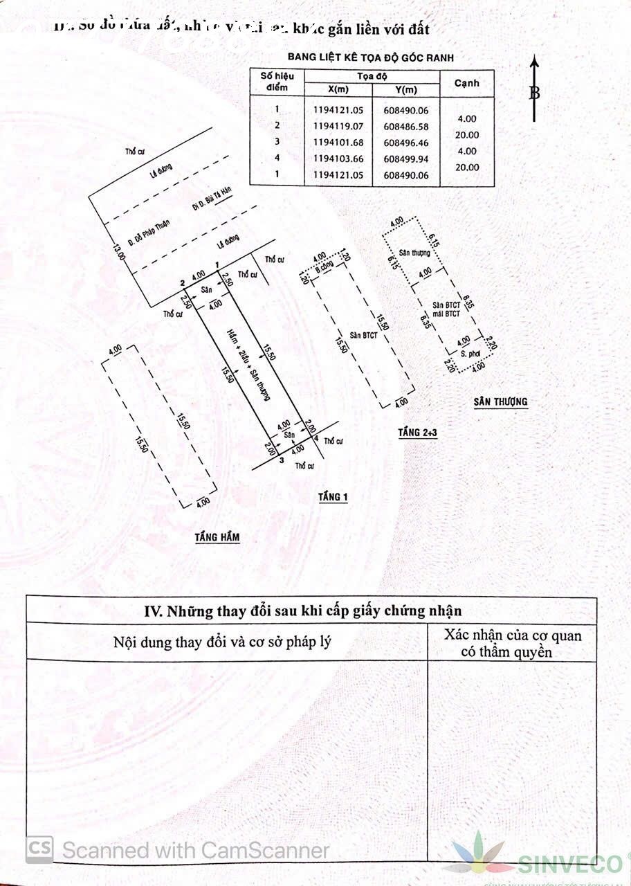 Bán tòa Nhà Hầm 4 tầng Vũ Tông Phan - An Khánh - Quận 2 giá rẻ 4