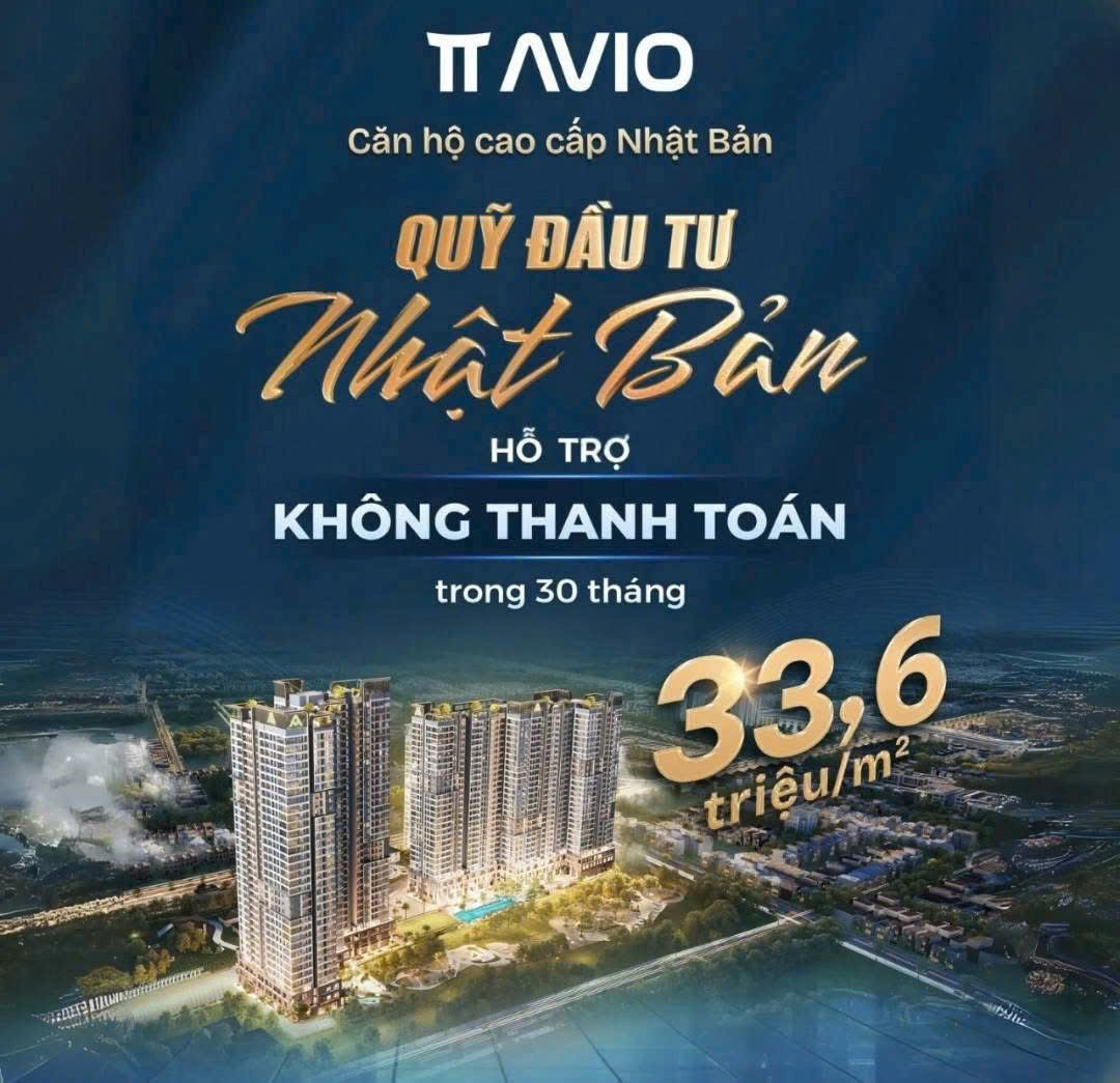 THANH TOÁN 280 TRIỆU NHẬN NGAY CĂN HỘ CAO CẤP TT AVIO