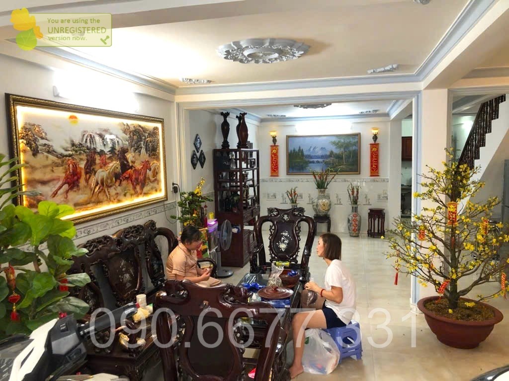 KHU VIP TÂN CẢNG - HẺM XE HƠI 6M - 2 CĂN RA MẶT TIỀN - NGANG GẦN 5M VUÔNG VỨC Ở NGAY 2