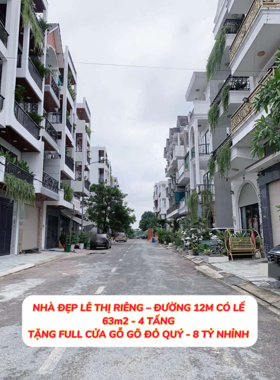 Nhà đẹp Lê Thị Riêng Q12 - đường 12m - 63m2-4tang -tặng full cửa gỗ đỏ quý - 8 tỷ nhỉnh 0932030061 2