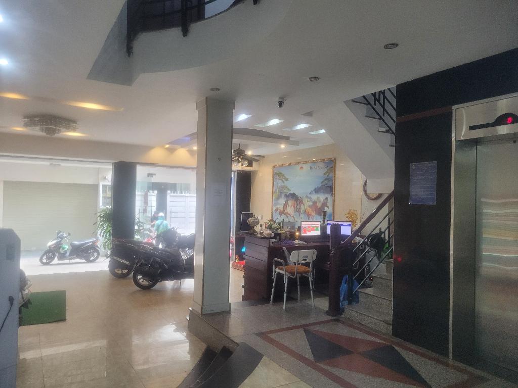 Hẻm 6m Nguyễn Thị Minh Khai-ngang 7.7M-22PN-Nhà Mới-thang máy-sổ vuông