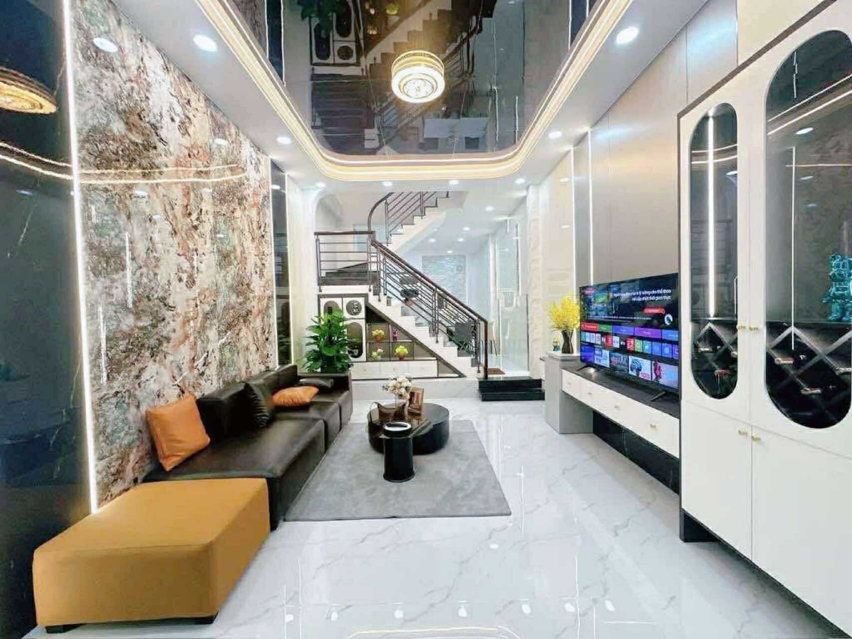 Nhà mới hxh thông 47m2-3tang sát mt Nguyễn Thị Kiêu Q12 ,gần Quán Ăn Hai Châu, 6 tỷ hơn 0932030061 3