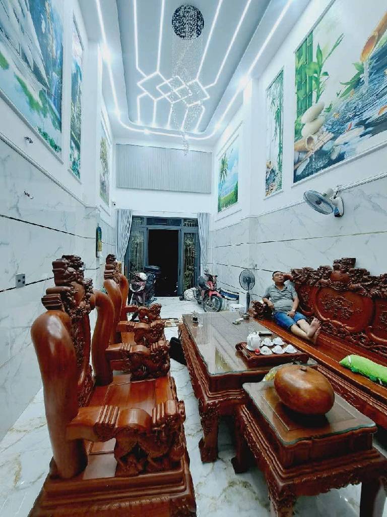 NHÀ CHÍNH CHỦ KHU VIP BÌNH TÂN – ĐẤT MỚI – 4 TẦNG – 4x16M NỞ HẬU – FULL NỘI THẤT – HẺM XE HƠI