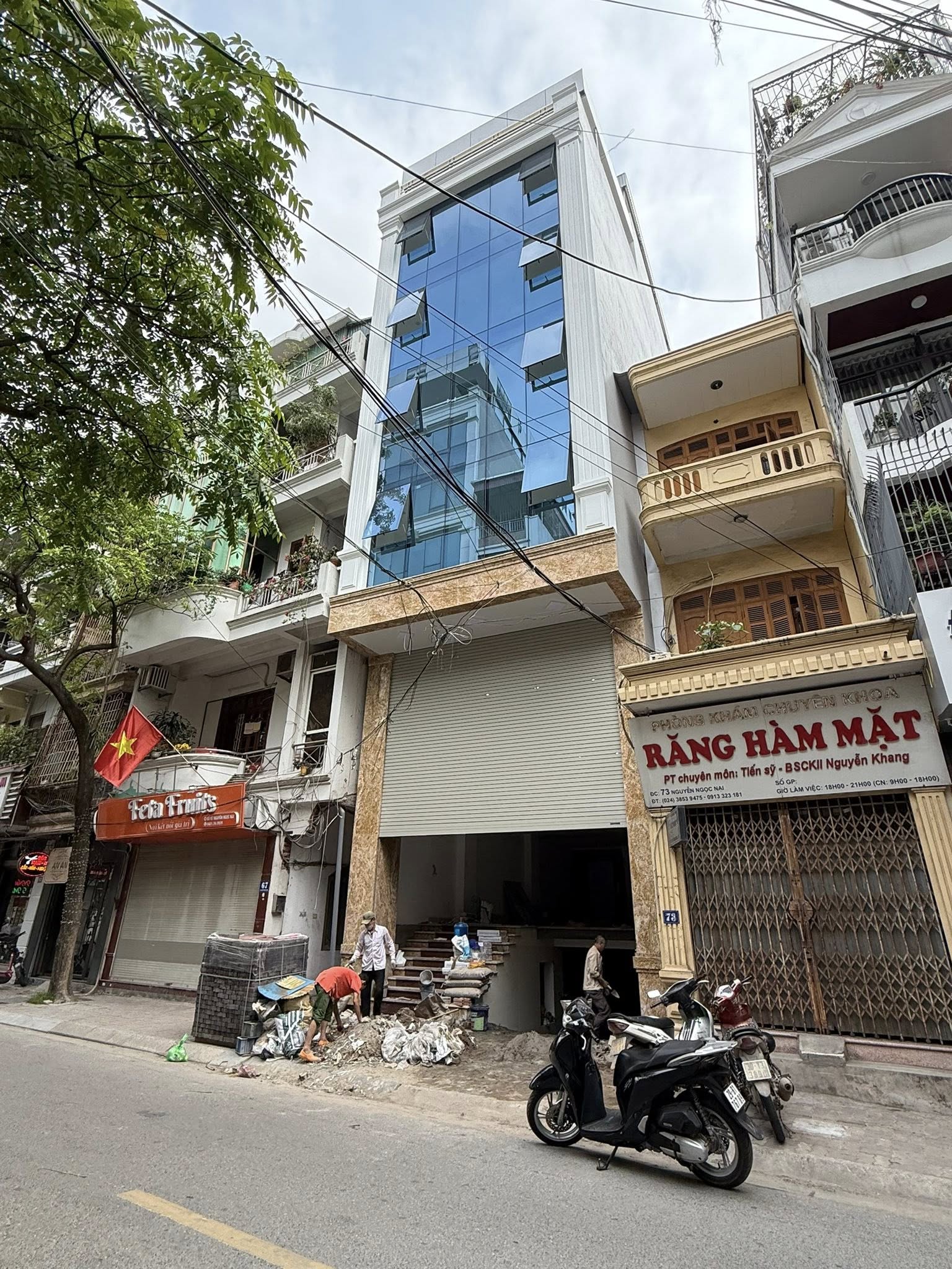 Tòa Văn Phòng Mặt Phố Vọng 130M2 9 Tầng 1 Hầm 63 Tỷ GPXD , PCCC Đầy đủ
