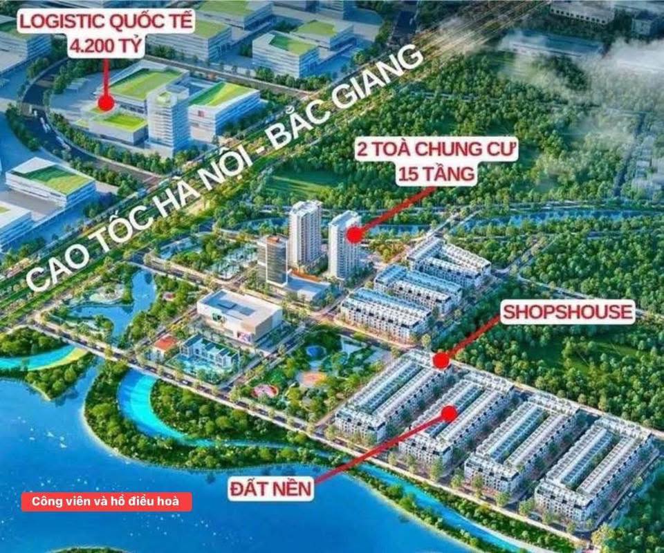 Cần bán Đất dự án The Metropolitan Bắc Giang, Diện tích 86.3m², Giá 5.100.000.000 Tỷ