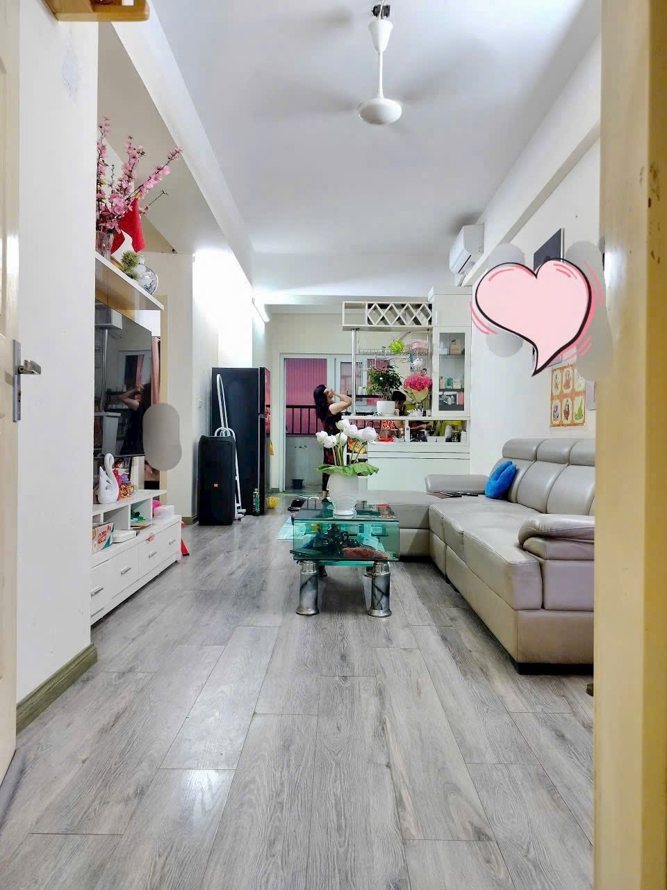 BÁN CĂN HỘ 2 NGỦ, 2 VỆ SINH, FULL NỘI THẤT TẠI HH LINH ĐÀM 3