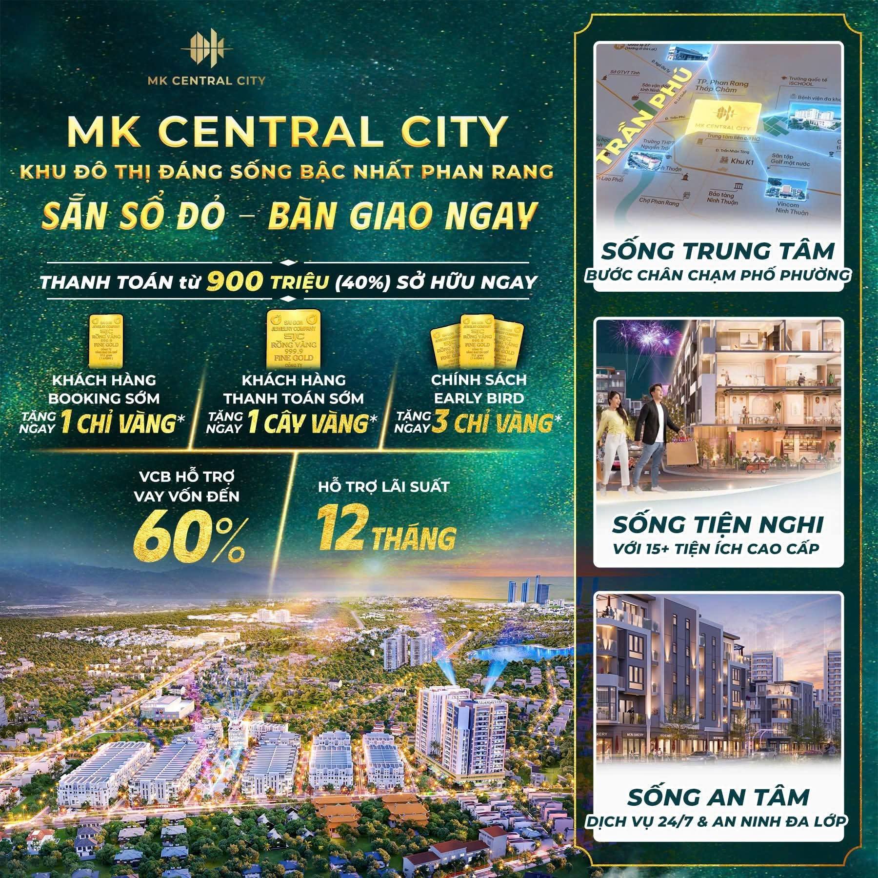 Cần bán Đất dự án MK Central City, Diện tích 136m², Giá Thương lượng 2
