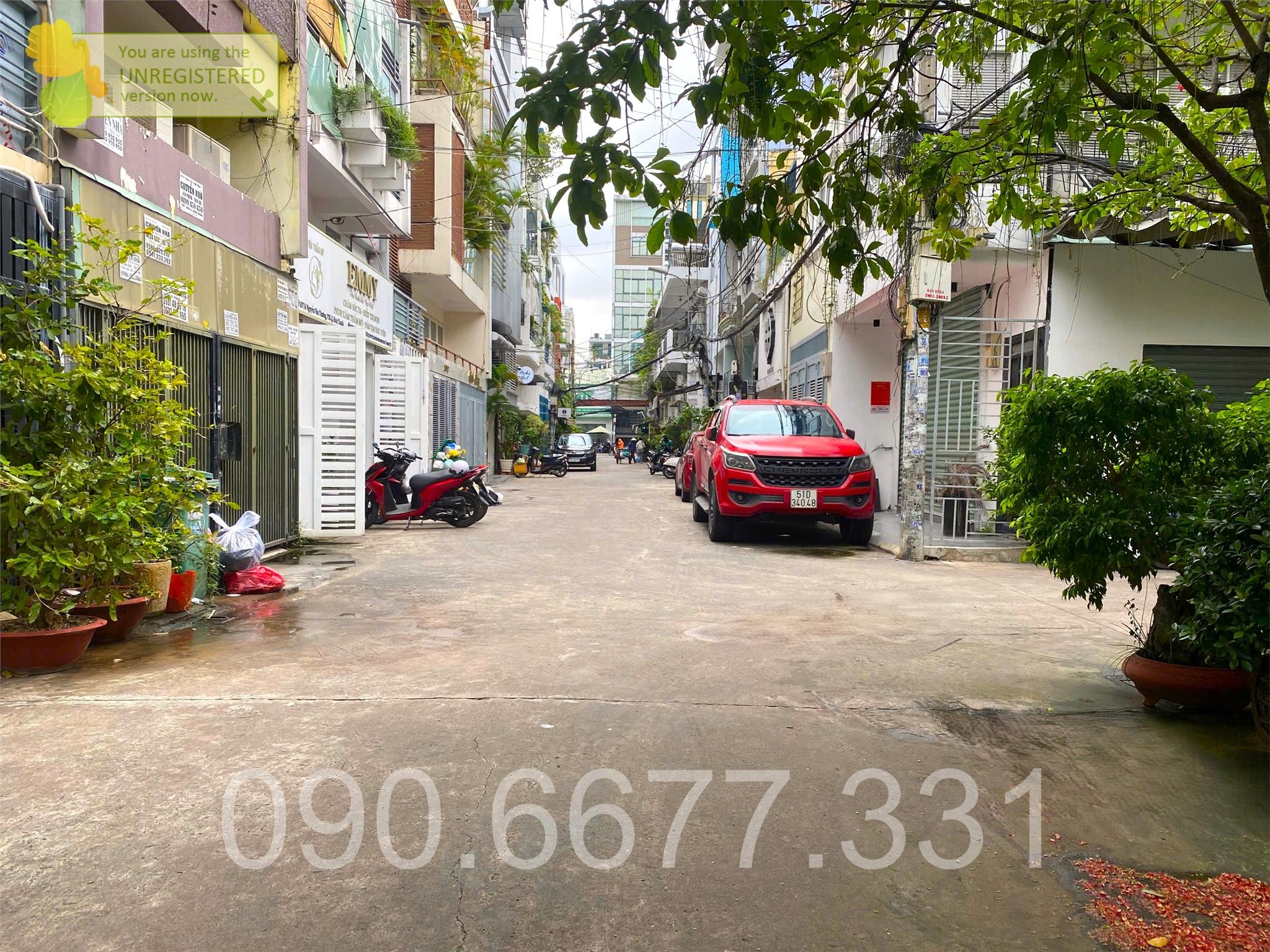 NGUYỄN VĂN THƯƠNG (D1) - HẺM 6M THẲNG 1 TRỤC - NGANG HƠN 9M XE HƠI VÀO NHÀ - 125M2 BỀ THẾ