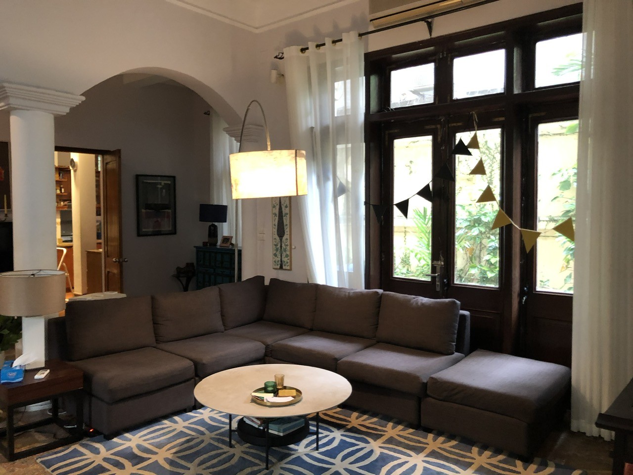 Cho thuê biệt thự Tô Ngọc vân, Tây Hồ 450m x 4T giá 115 triệu, ở và kinh doanh đa dạng 4