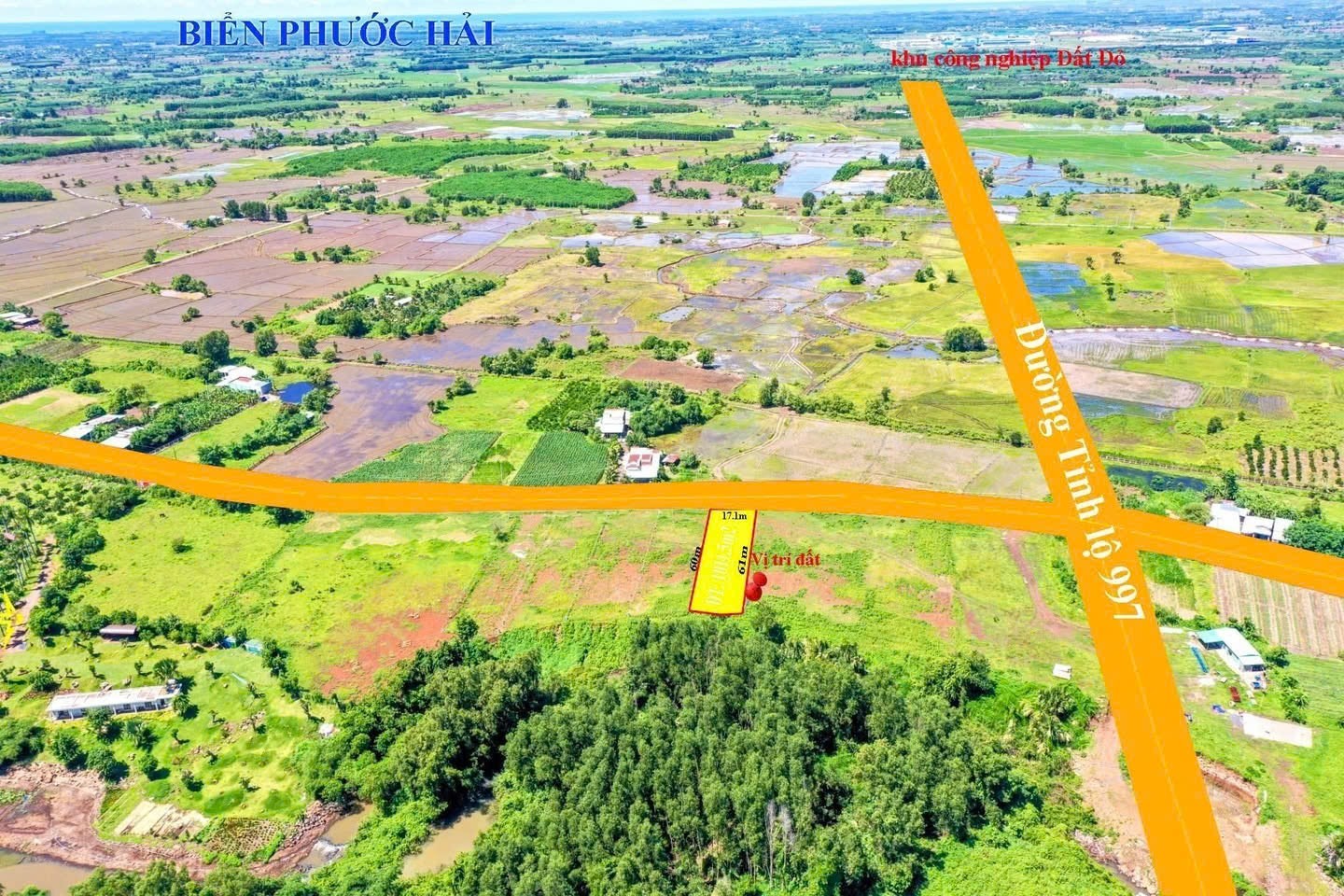 Cần bán Đất Thị trấn Đất Đỏ, Đất Đỏ, Diện tích 1000m², Giá Thương lượng 4