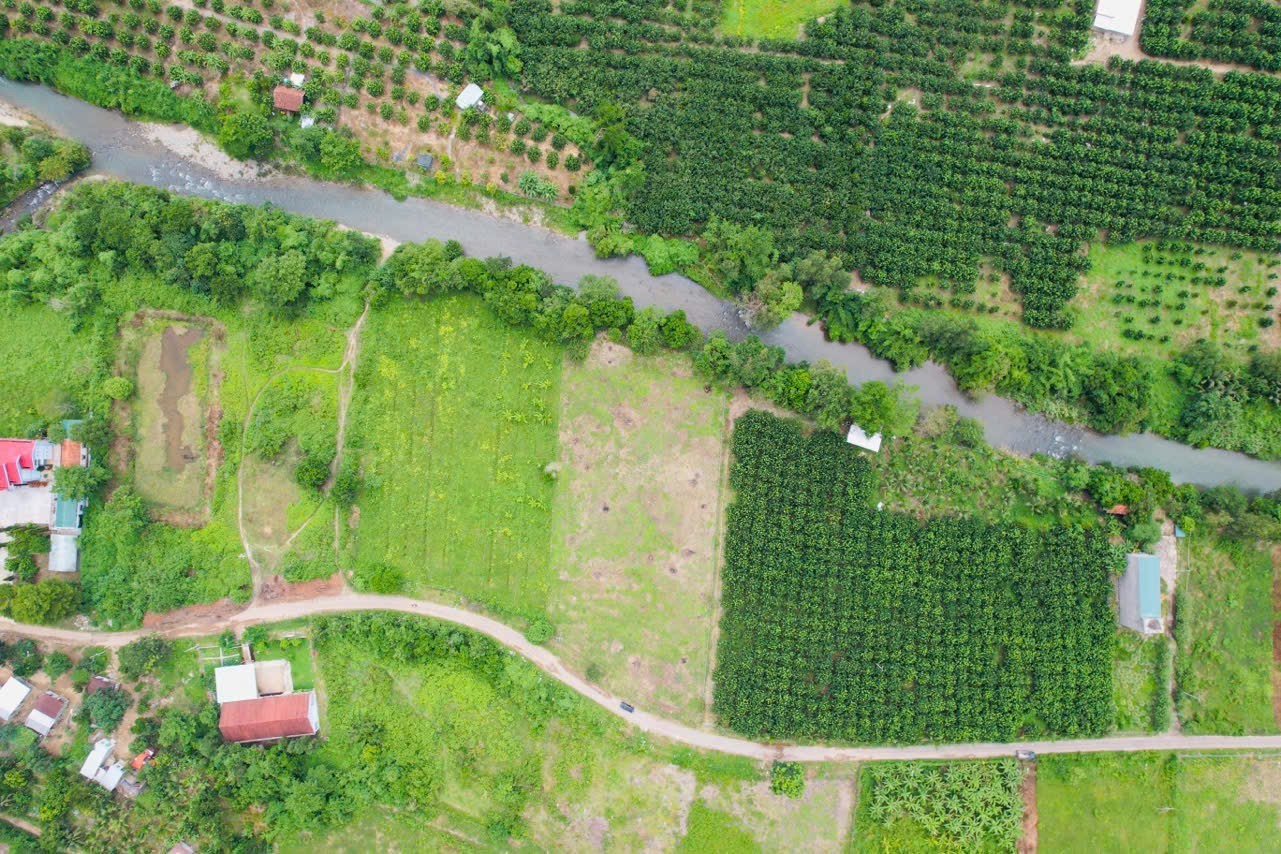 Bán đất vườn Khánh Thành giáp sông Khế QH full thổ cư - mặt tiền đường nhựa Liên Xã 5
