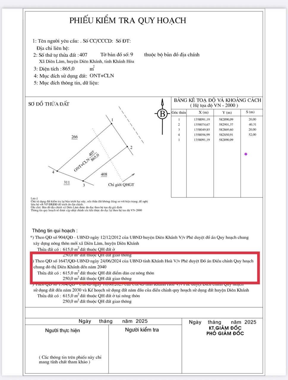 Bán đất mặt tiền Hương Lộ 39 Diên Lâm - Diên Khánh phù hợp kinh doanh buôn bán 8