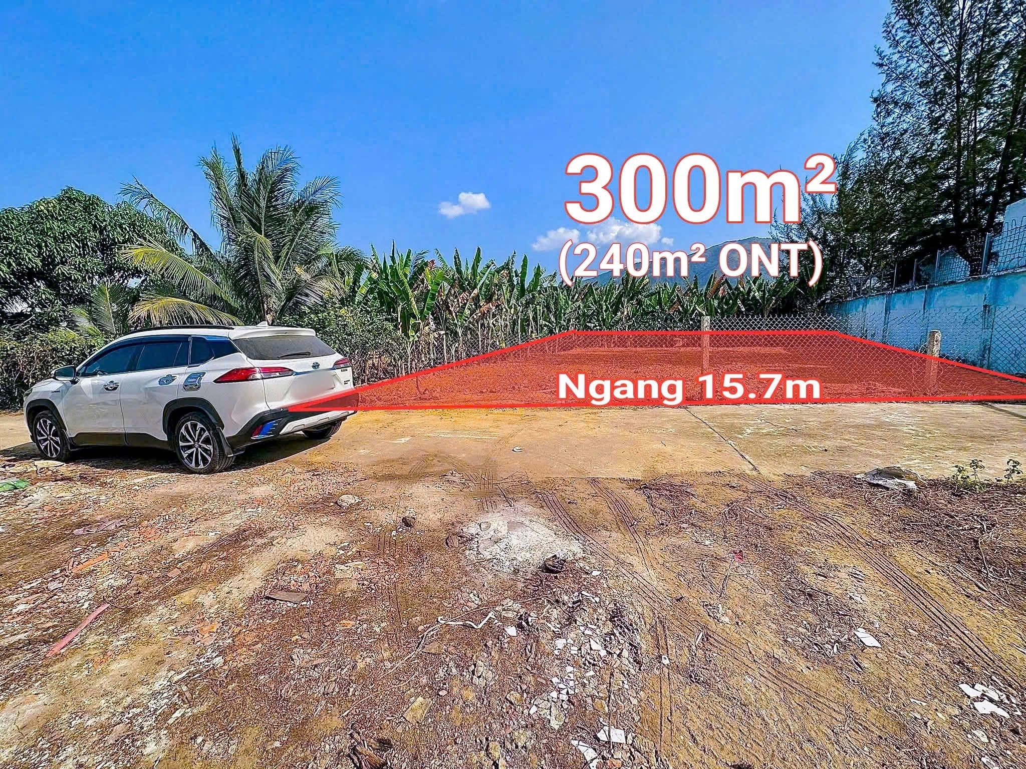 Bán đất Vĩnh Trung - thành phố Nha Trang rộng rãi xây biệt thự vườn hoặc đầu tư phân lô