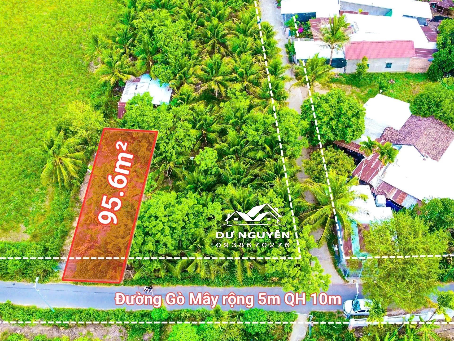 Bán đất Diên Phước mặt tiền đường Gò Mây bên hông Bưu điện đi vào 5
