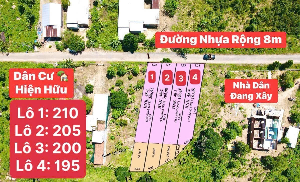 Bán đất Giang Ly đối diện khu nghỉ mát Suối Lách mặt tiền đường nhựa gần Quốc Lộ 27C 7