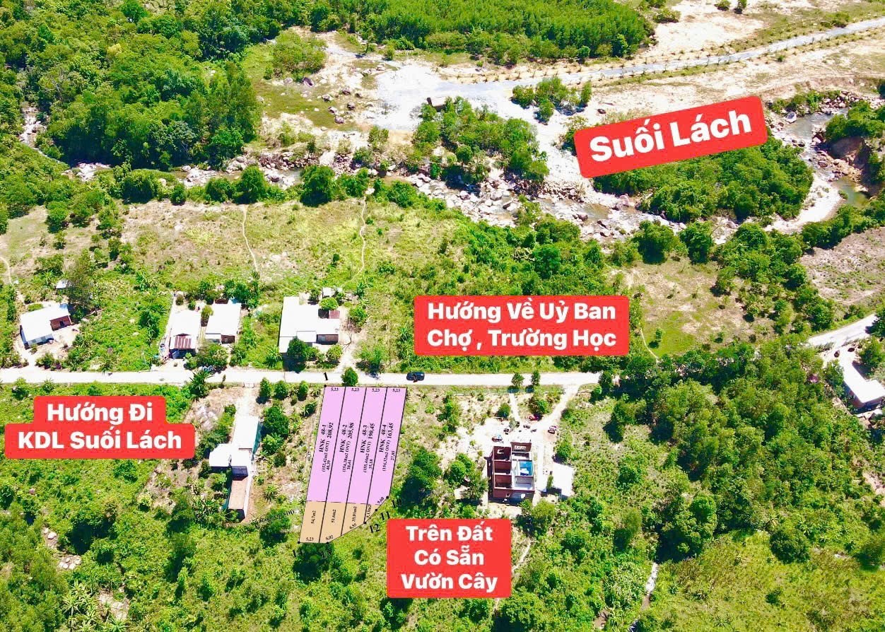 Bán đất Giang Ly đối diện khu nghỉ mát Suối Lách mặt tiền đường nhựa gần Quốc Lộ 27C 9