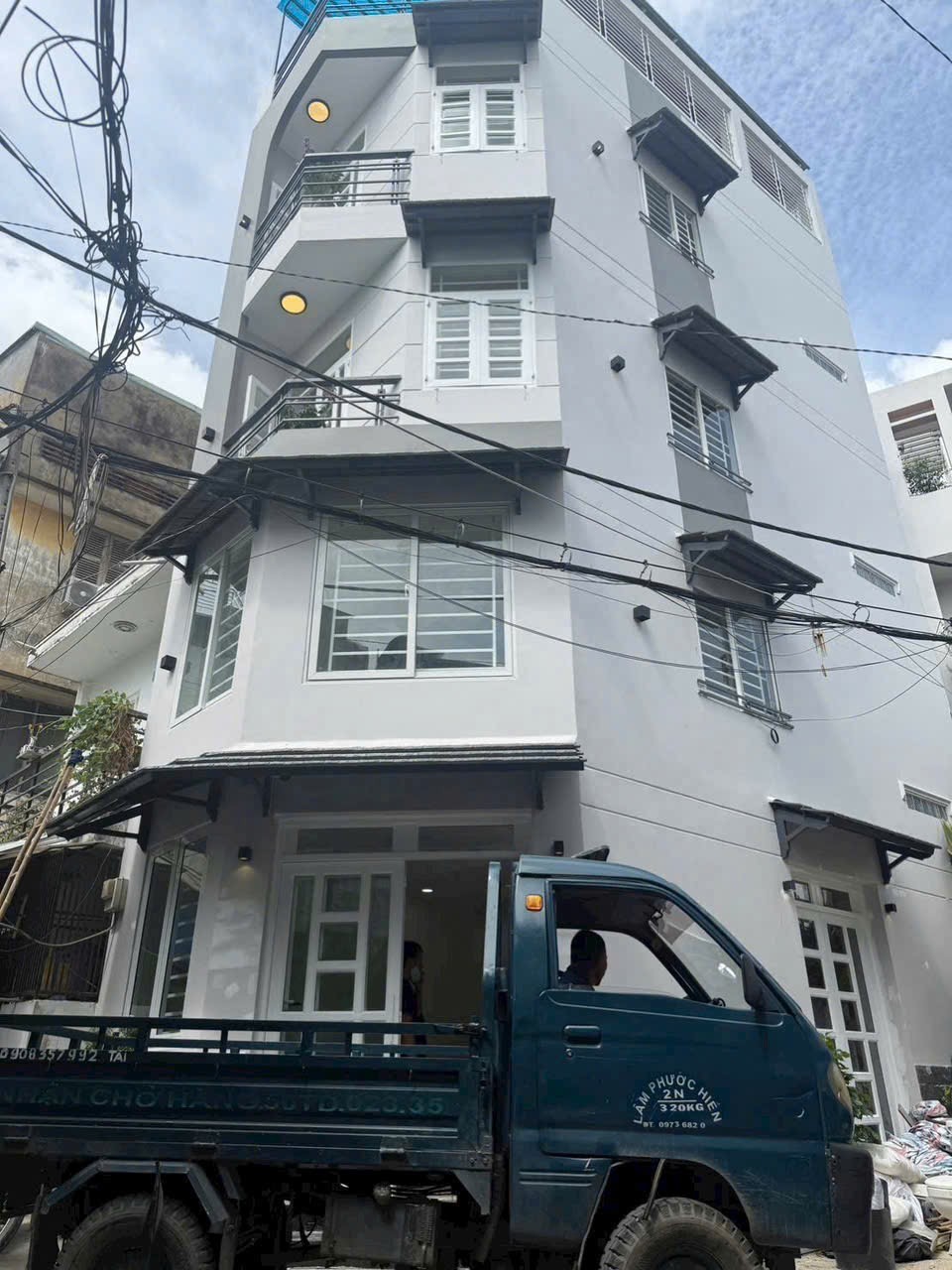 SIÊU PHẨM 5 TẦNG 2 MẶT TIỀN 40m2 LÊ QUANG ĐỊNH - HẺM XE TẢI 6m - 7.75 TỶ