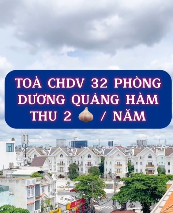 TOÀ NHÀ 6 TẦNG THANG MÁY DT 160m2 - 32 CHDV THU NHẬP 170TR/THÁNG - 26.5 TỶ 6