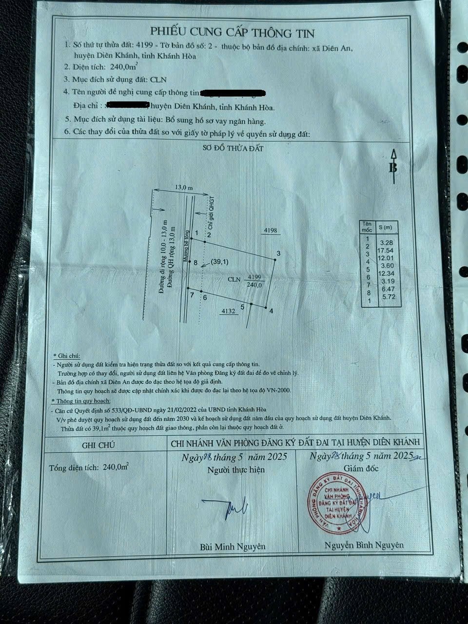 Bán đất Diên An - Phú Ân Nam 3 hẻm đường Cây Duối cách 23/10 chỉ 300m 5
