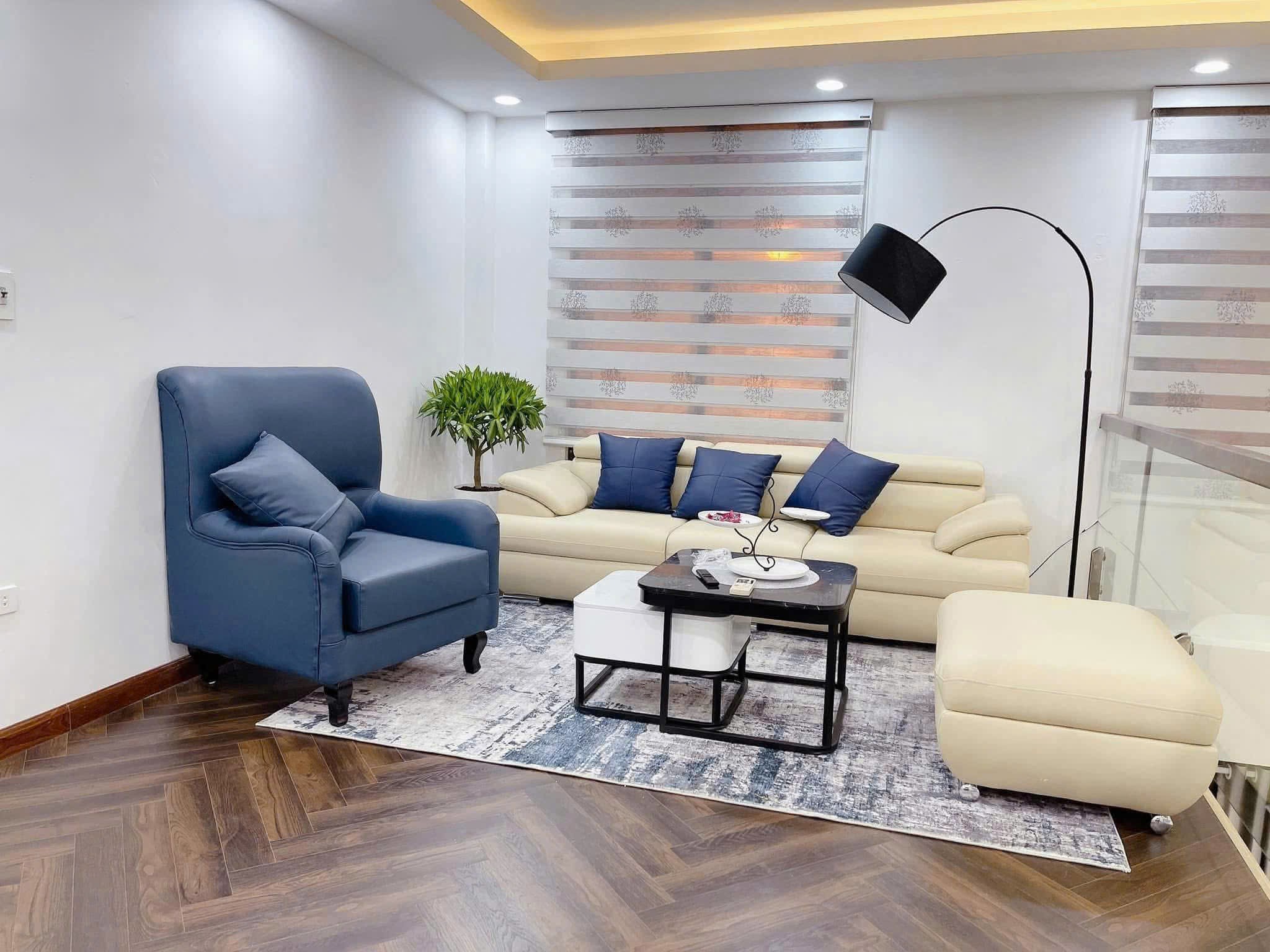 Cho thuê nhà mới - full đồ - ô tô Kim Ngưu, Hai Bà Trưng 50m x 5T, MT 5m giá 20 triệu 2