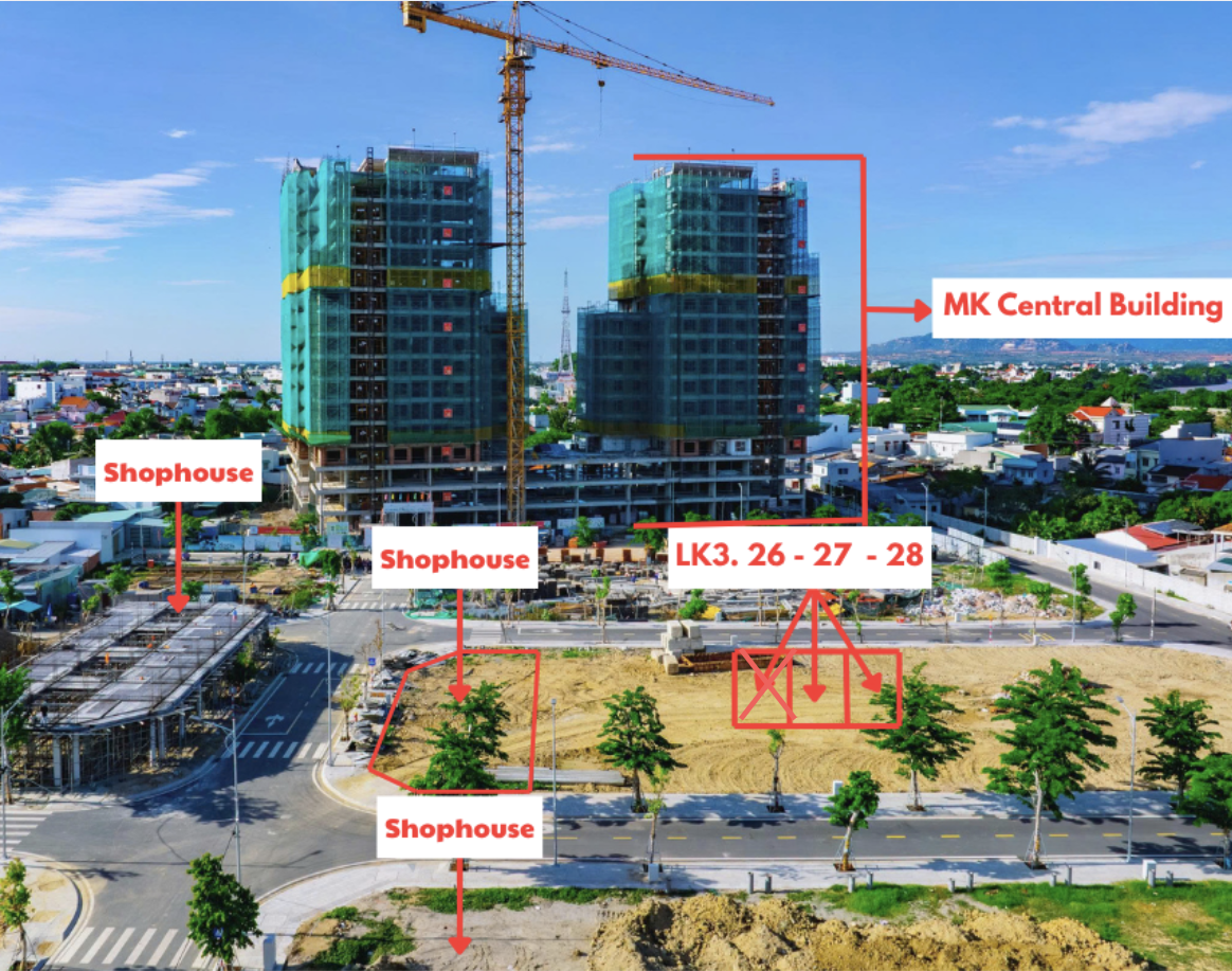 Cần bán Đất dự án MK Central City, Diện tích 136m², Giá Thương lượng 3