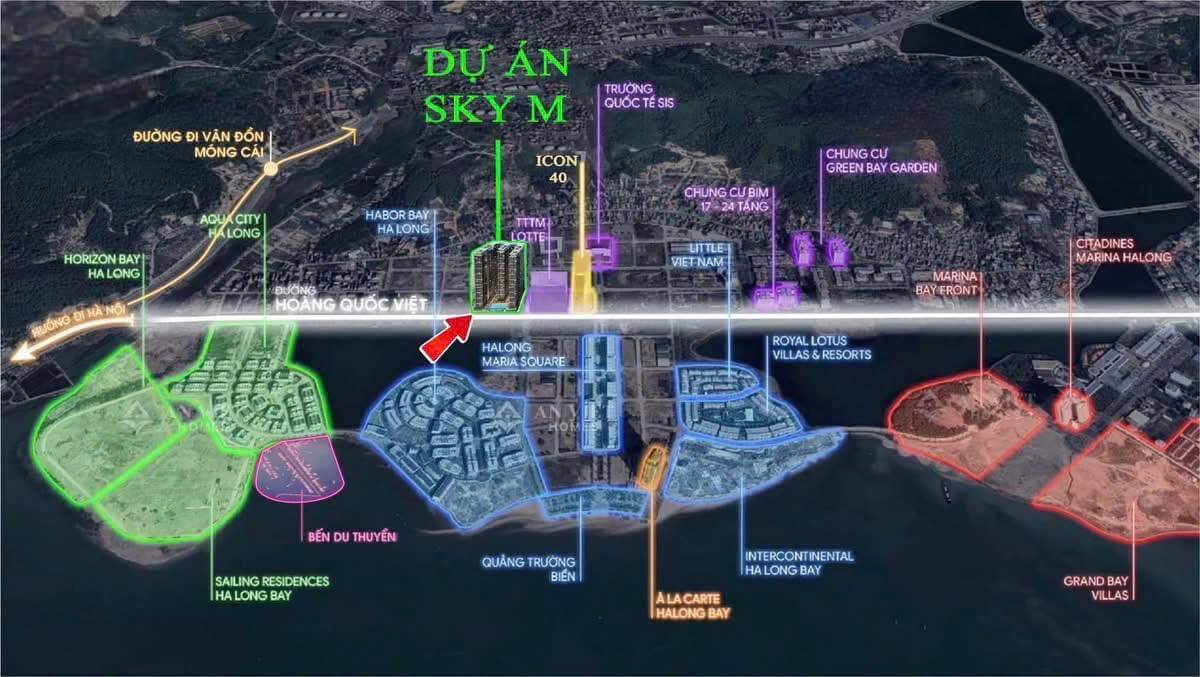 BÁN CHUNG CƯ VIEW BIỀN HẠ LONG SKY M,  1TY 500TR DT 38M2 , LH 083.2865.116 3
