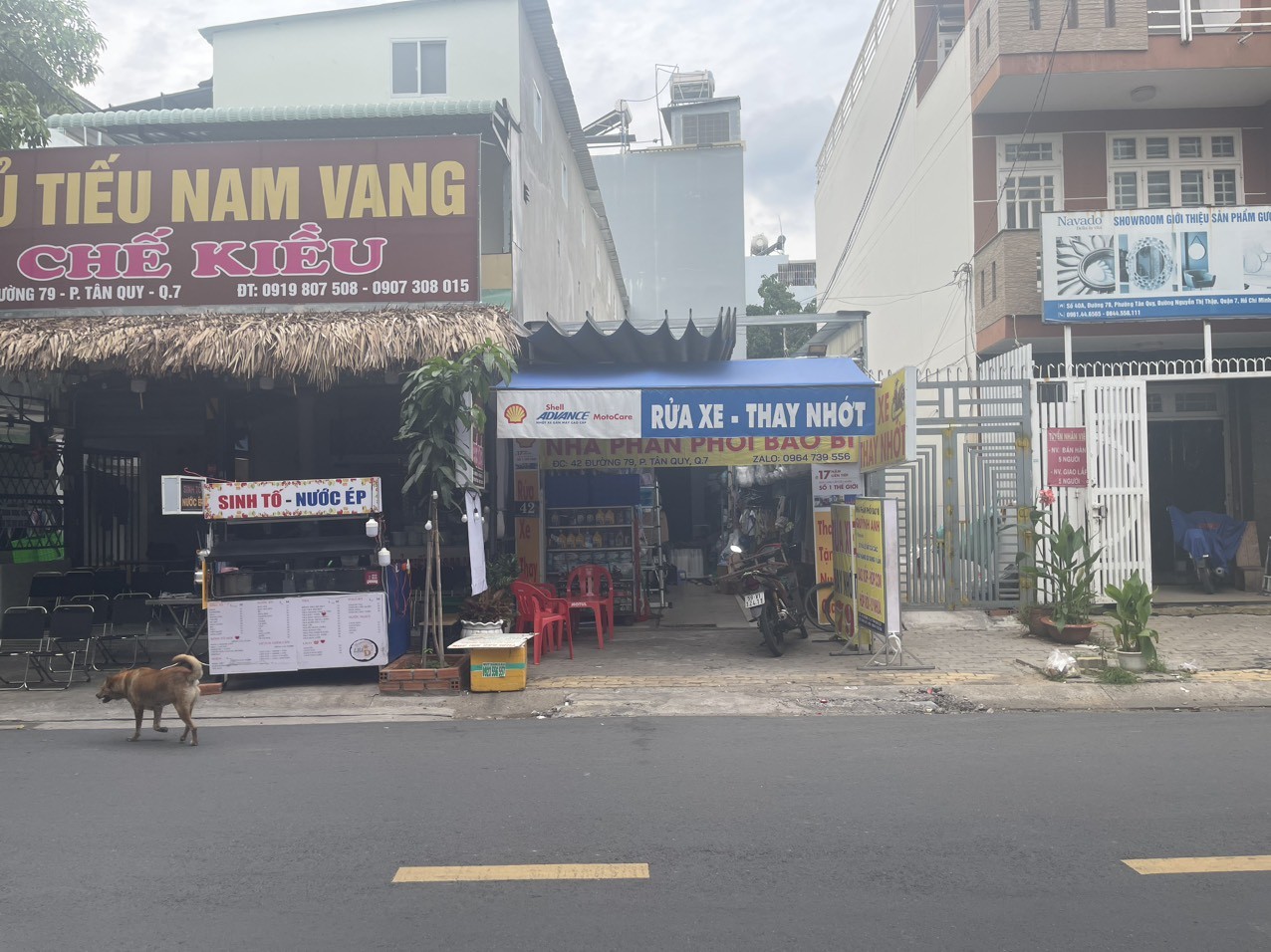Đất trống 4,3x19,5m đường 79 phường tân quy q7. giá tốt dt