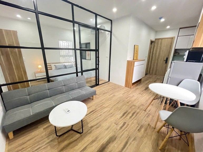 Cho thuê căn hộ 1PN giá rẻ, mới đẹp, rộng 45m2 tại Thụy Khuê, Tây Hồ