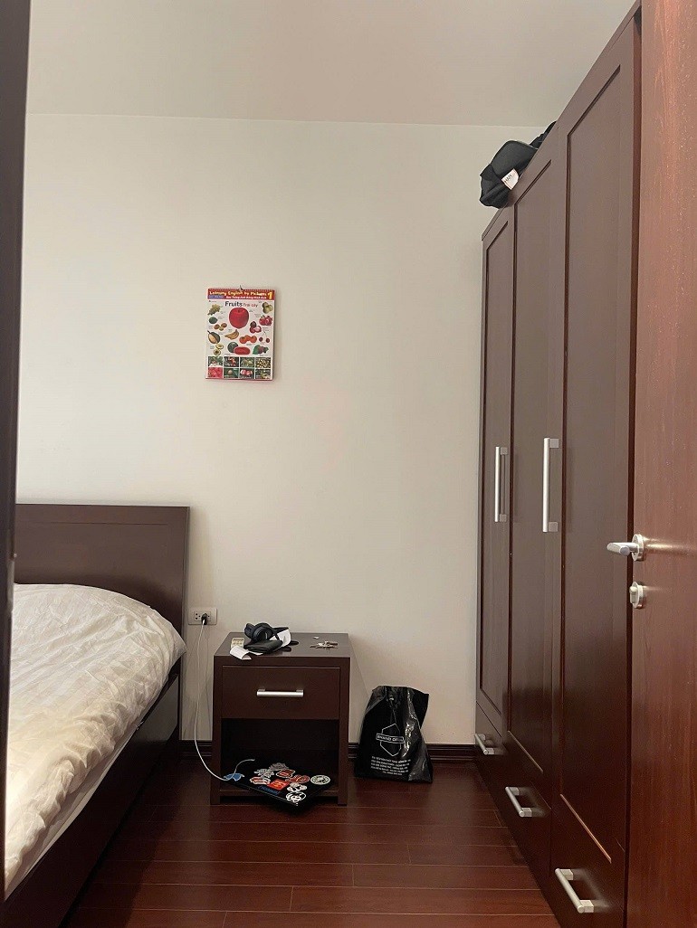 Cho thuê căn hộ 1PN rộng 60m2 tại Vũ Thạnh, Đống Đa, đầy đủ nội thất 8