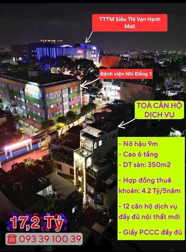CƠ HỘI ĐẦU TƯ AN TOÀN– DÒNG TIỀN ỔN ĐỊNH TRÊN 2 TỶ/NĂM- CHDV CÁC QUẬN TRUNG TÂM: chỉ từ 11 Tỷ. LH: 5