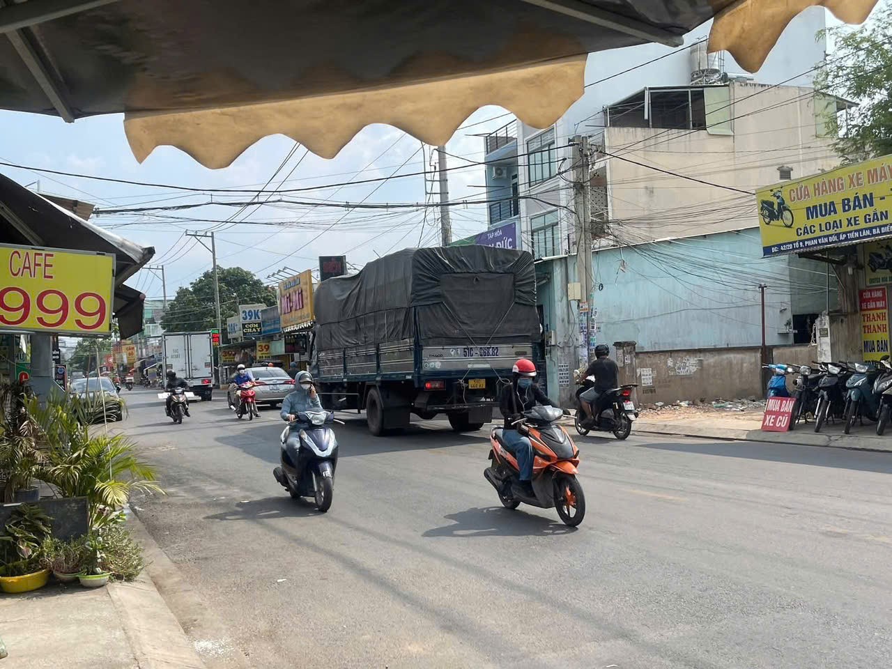 NHÀ (8x40) MT PHAN VĂN ĐỐI – BÀ ĐIỂM, HÓC MÔN NHÀ 1 TRỆT 1 LẦU 4