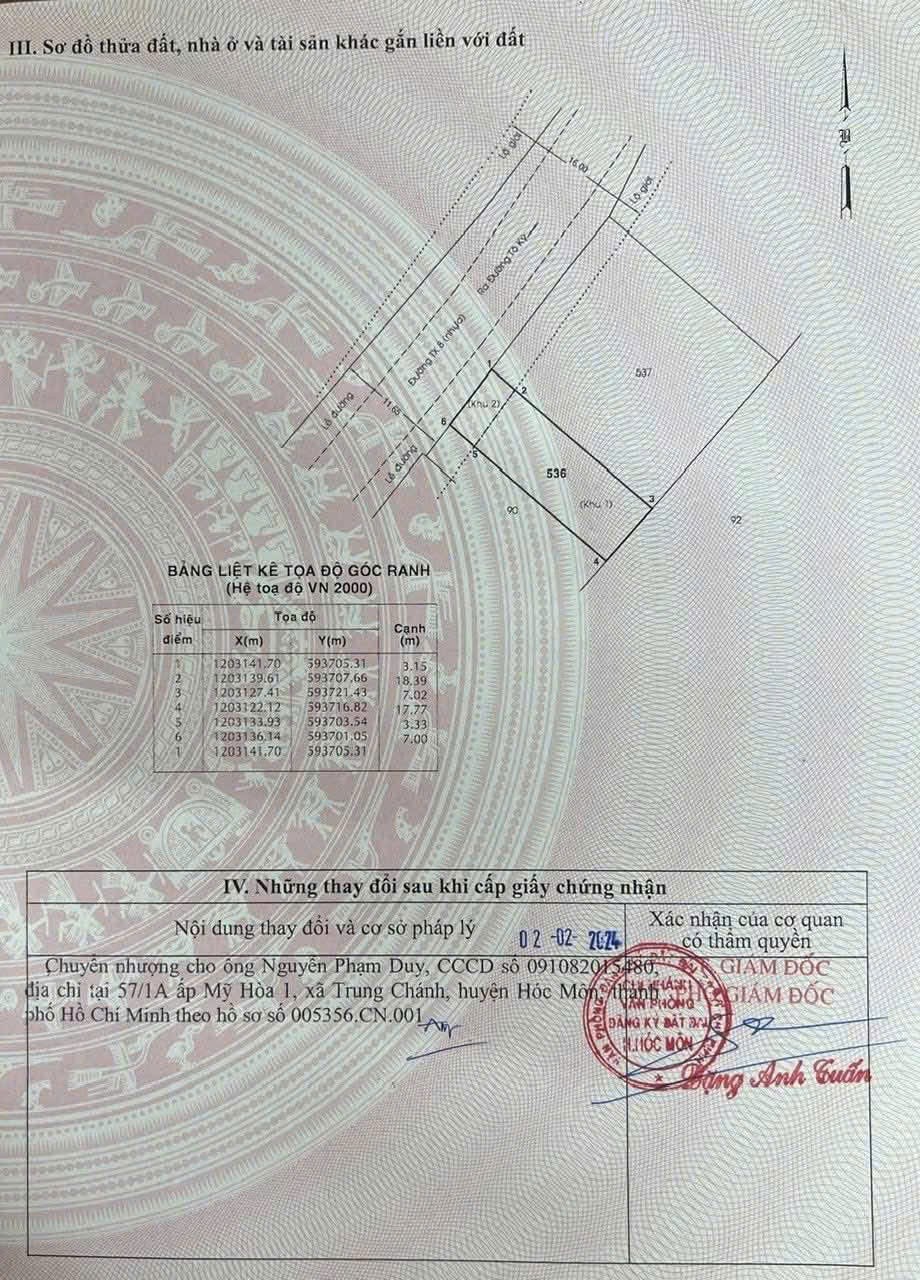 ĐẤT (7x22) MẶT TIỀN TÂN XUÂN 3 – SHR – ĐƯỜNG NHỰA THÔNG – GIÁ CHỈ 6.8 TỶ‼ 4