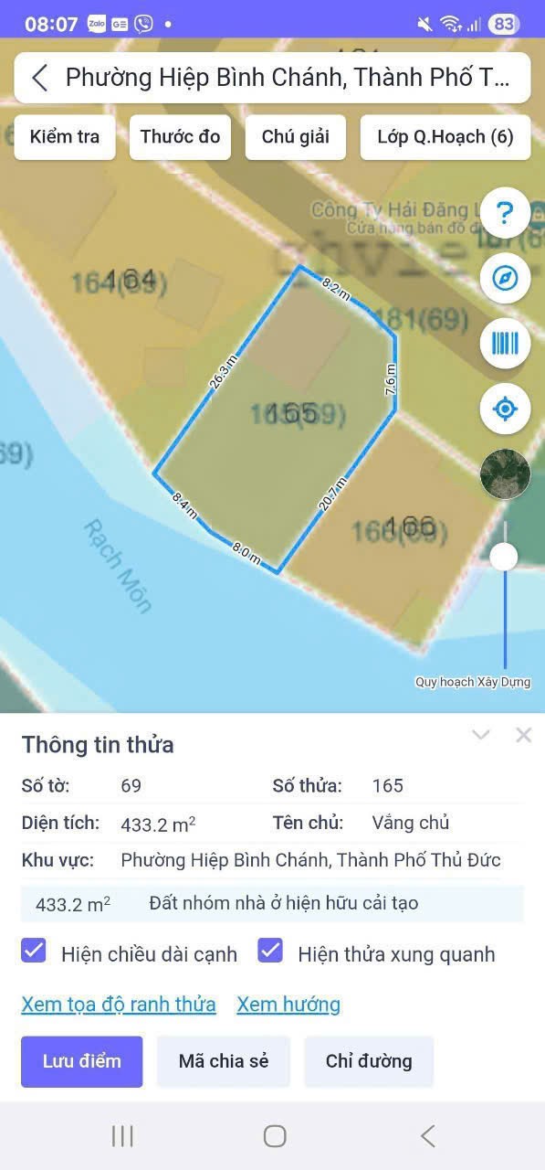 Cần bán Nhà mặt tiền Phường Hiệp Bình Chánh, Thủ Đức, Diện tích 433m², Giá 27 Tỷ 3