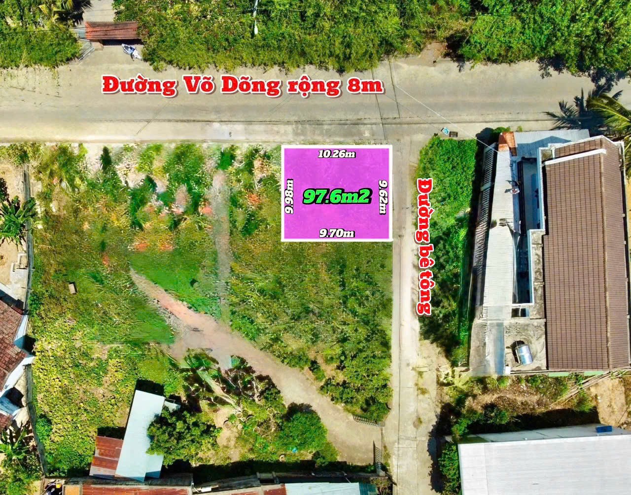 Cần bán lô góc mặt đường 8m vừa ở vừa kinh doanh buôn bán - Đất thuộc xã Vĩnh Trung ( phường
