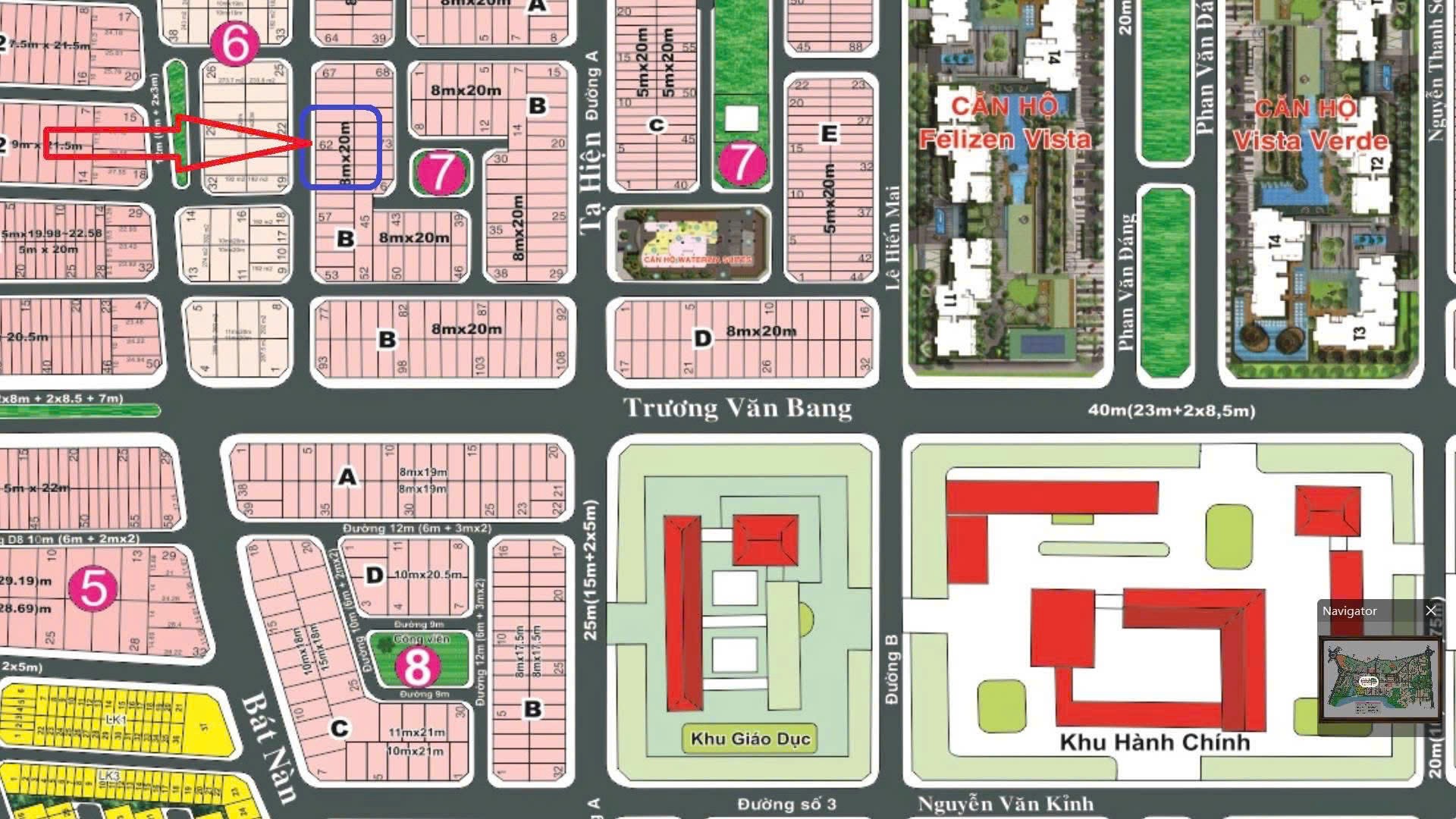 Cần bán Đất Phường Thạnh Mỹ Lợi, Quận 2, Diện tích 160m², Giá 240 Triệu/m²