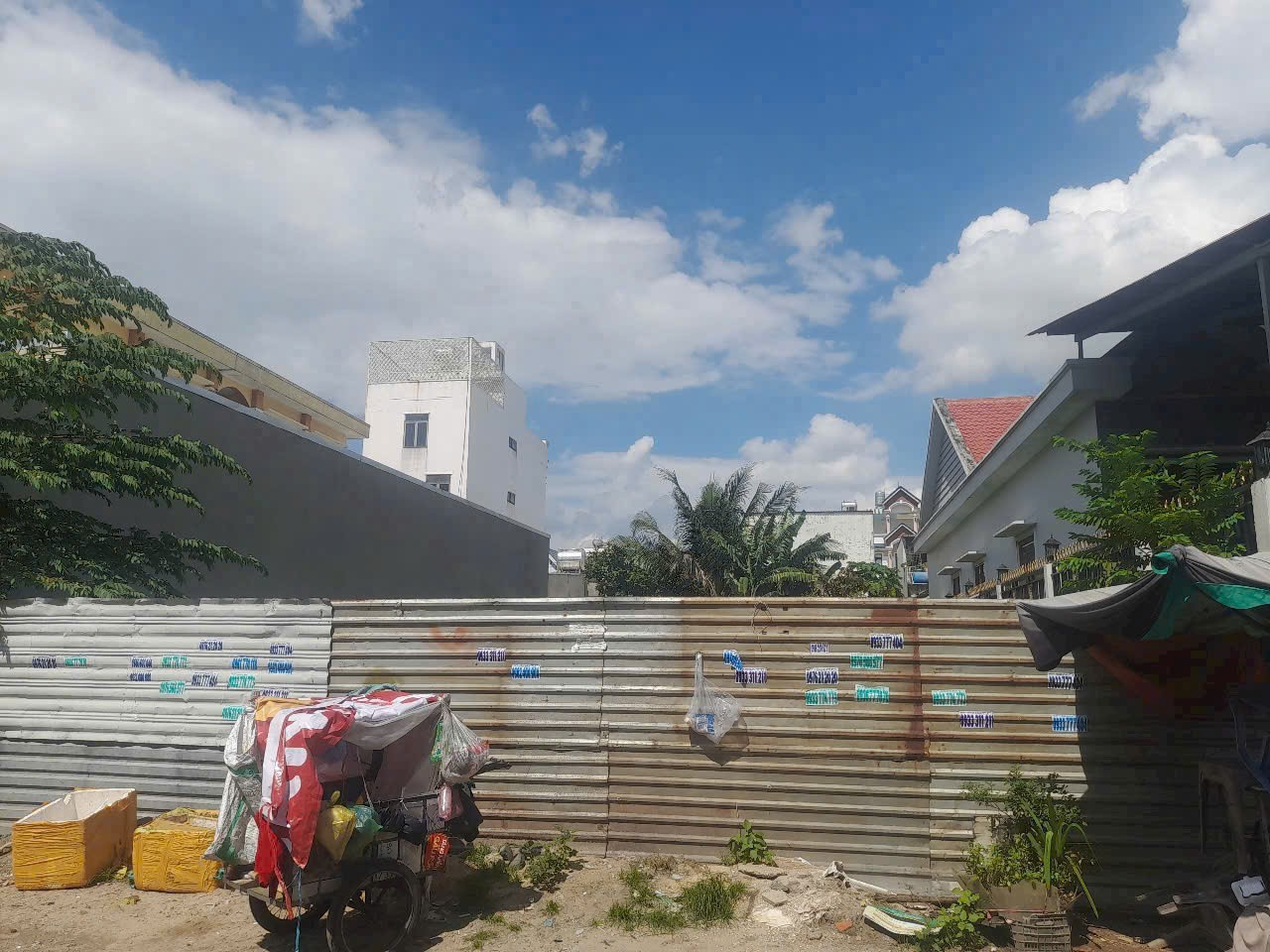 345m2 đất mặt tiền gần chợ 123, xã Vĩnh lộc B, Bình Chánh giá 14 tỷ 2